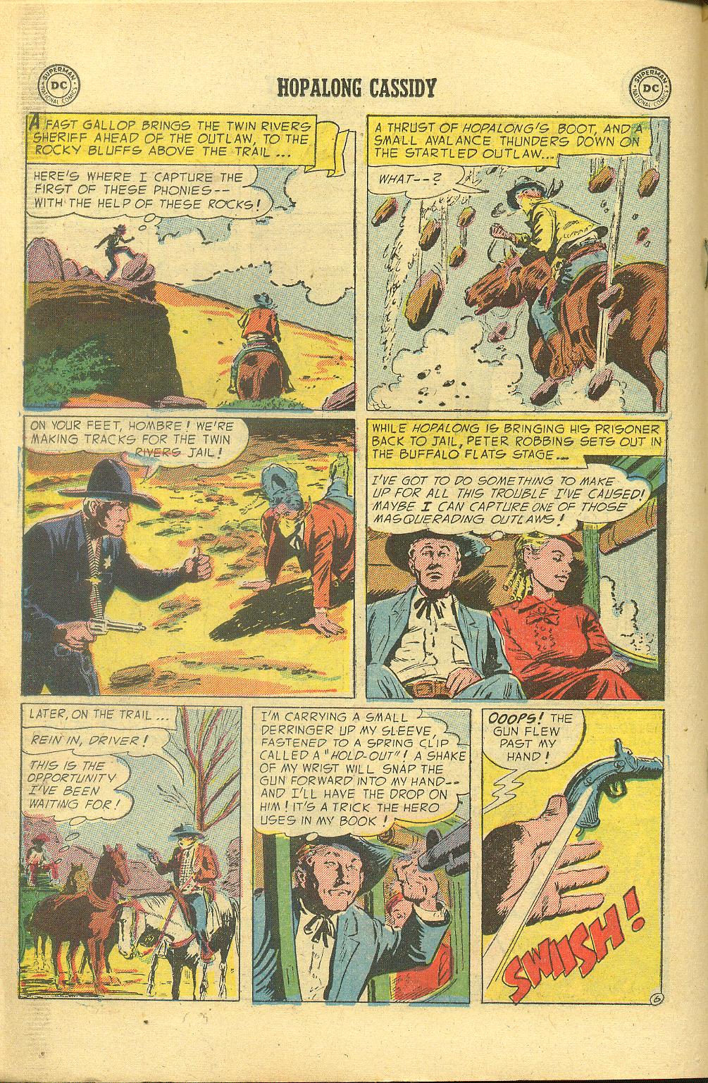 Read online Hopalong Cassidy comic -  Issue #92 - 18