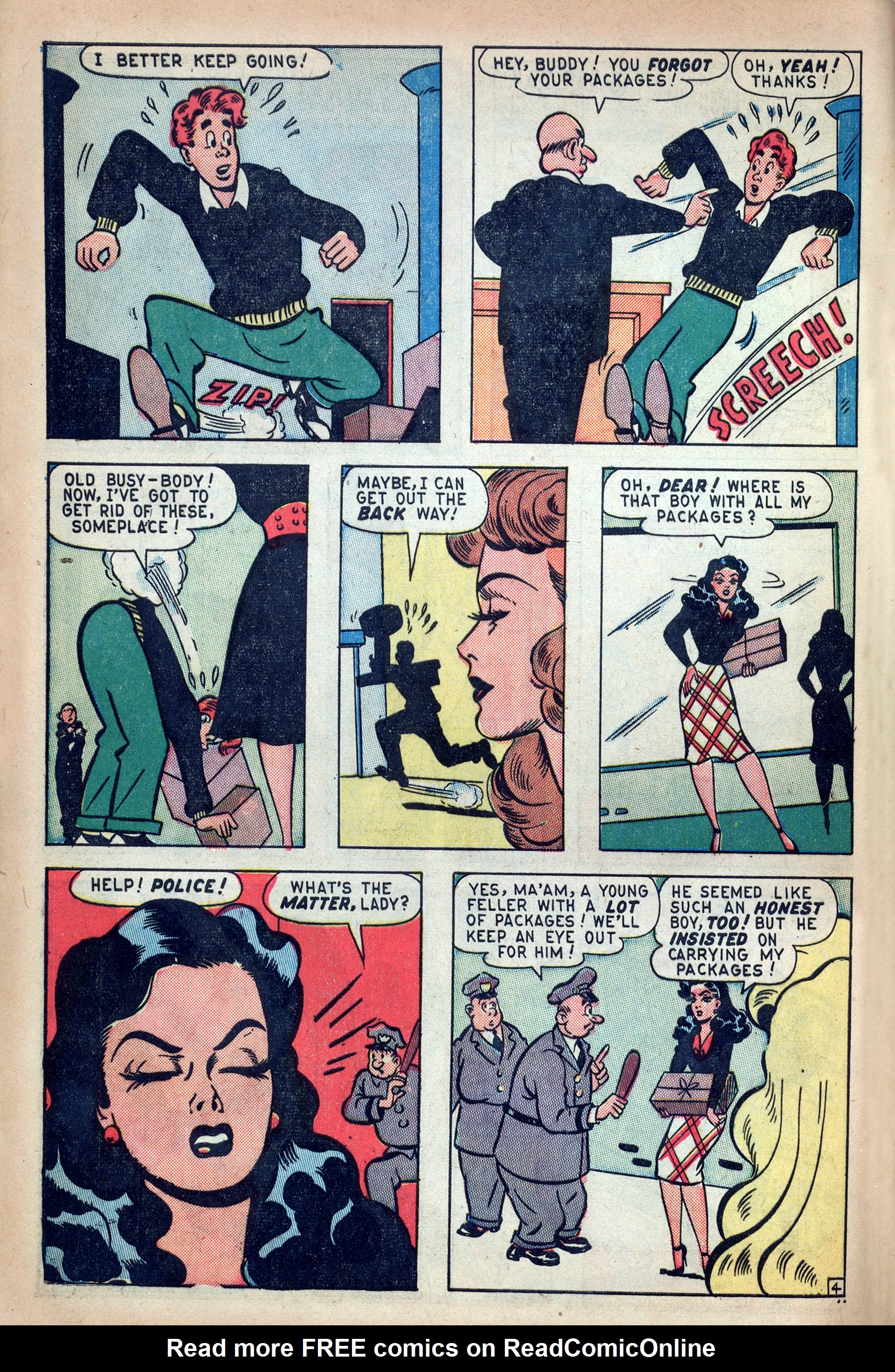Read online Willie Comics (1946) comic -  Issue #15 - 6