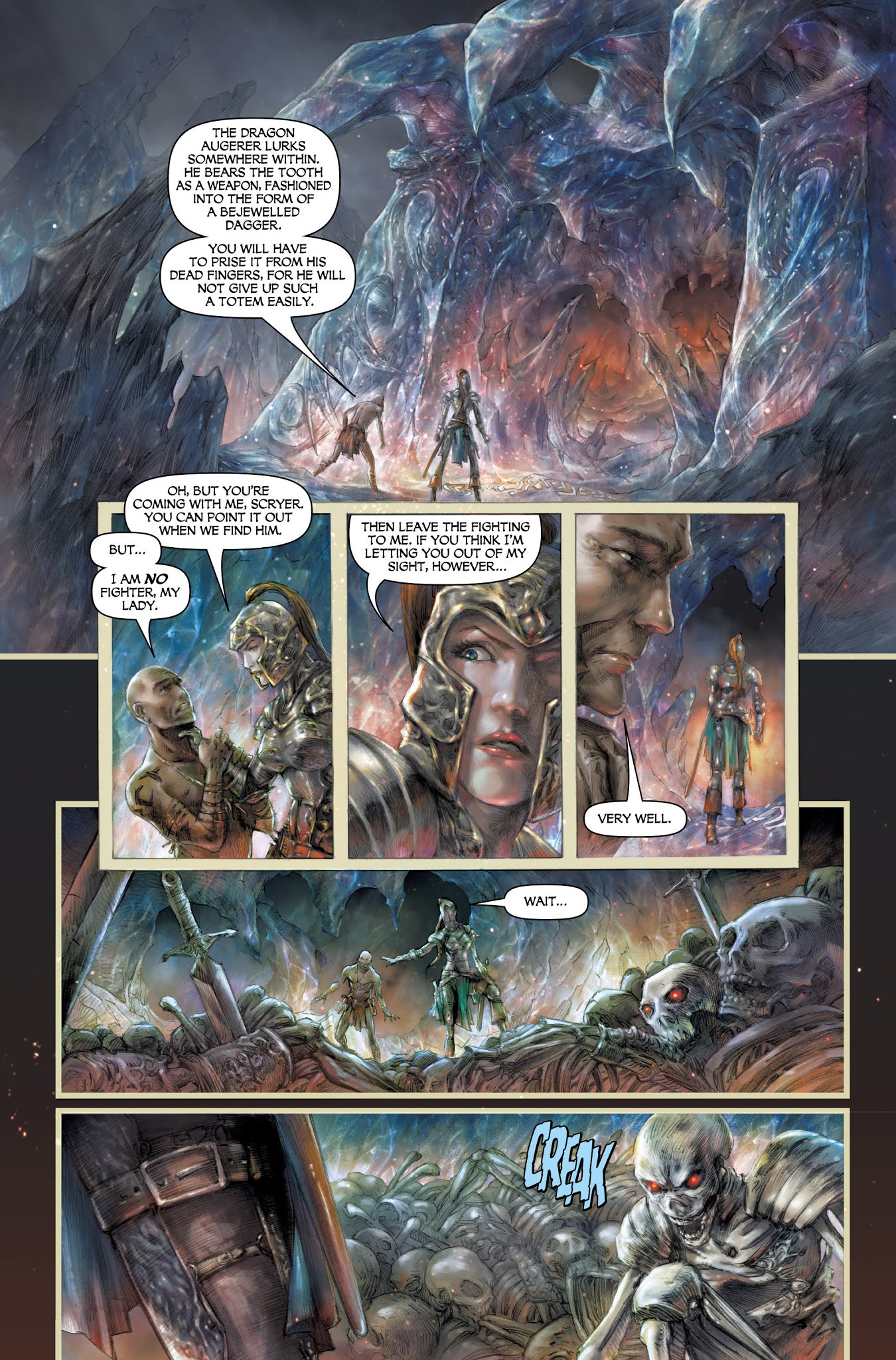 Read online Dark Souls: The Breath of Andolus comic -  Issue #1 - 8