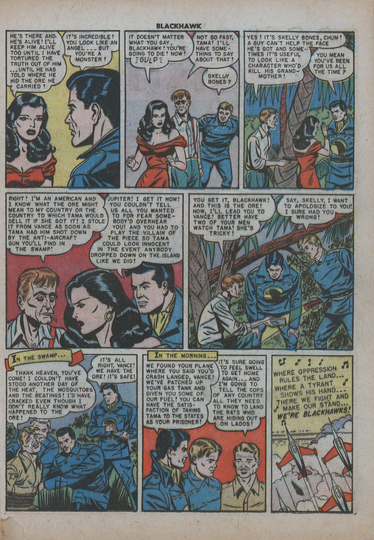 Read online Blackhawk (1957) comic -  Issue #34 - 26