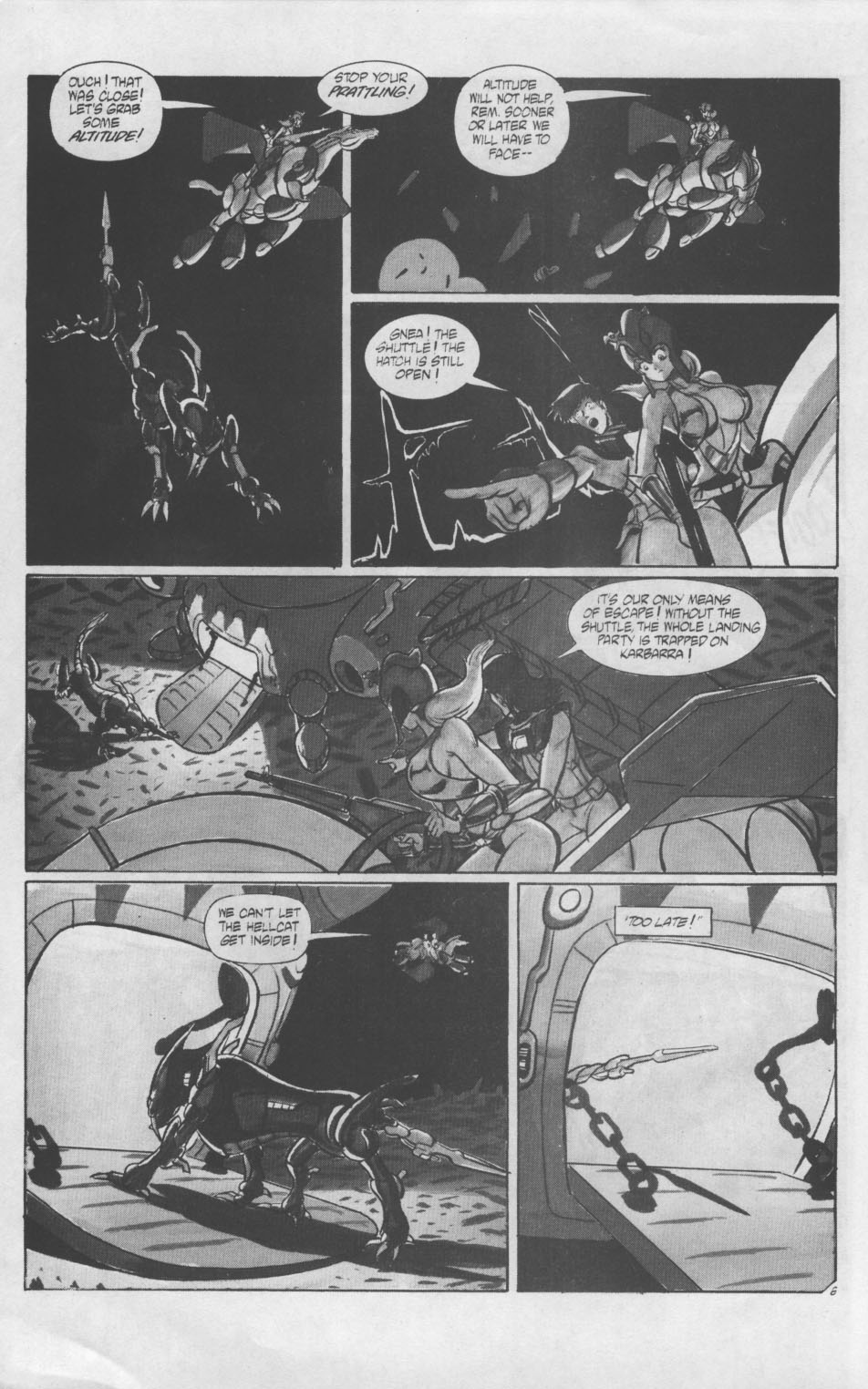 Robotech II: The Sentinels issue Robotech II: The Sentinels Book 2 Issue #13 - Page 7