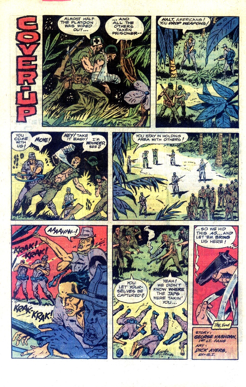 Read online G.I. Combat (1952) comic -  Issue #256 - 32