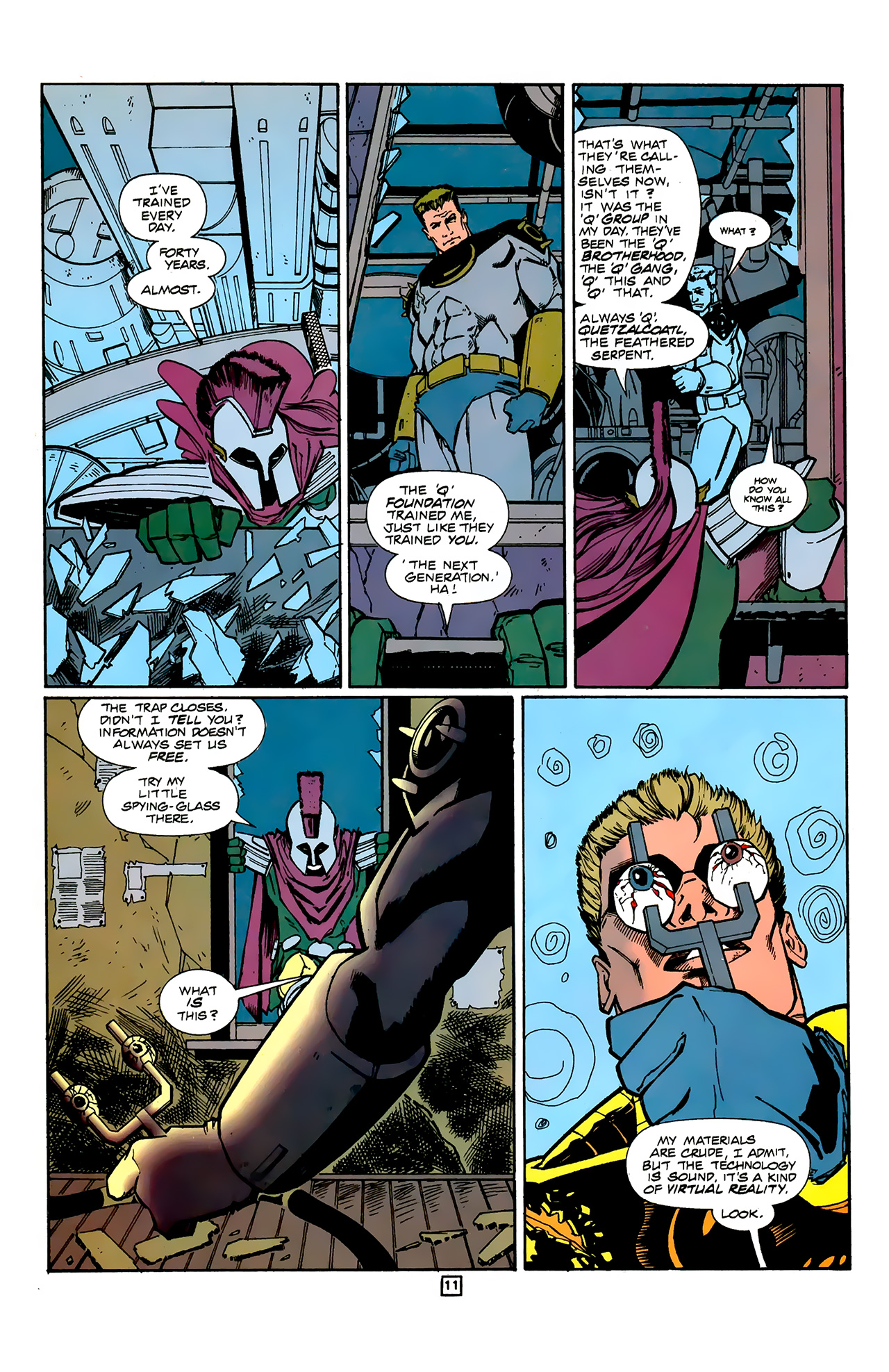 Read online Aztek: The Ultimate Man comic -  Issue #5 - 12