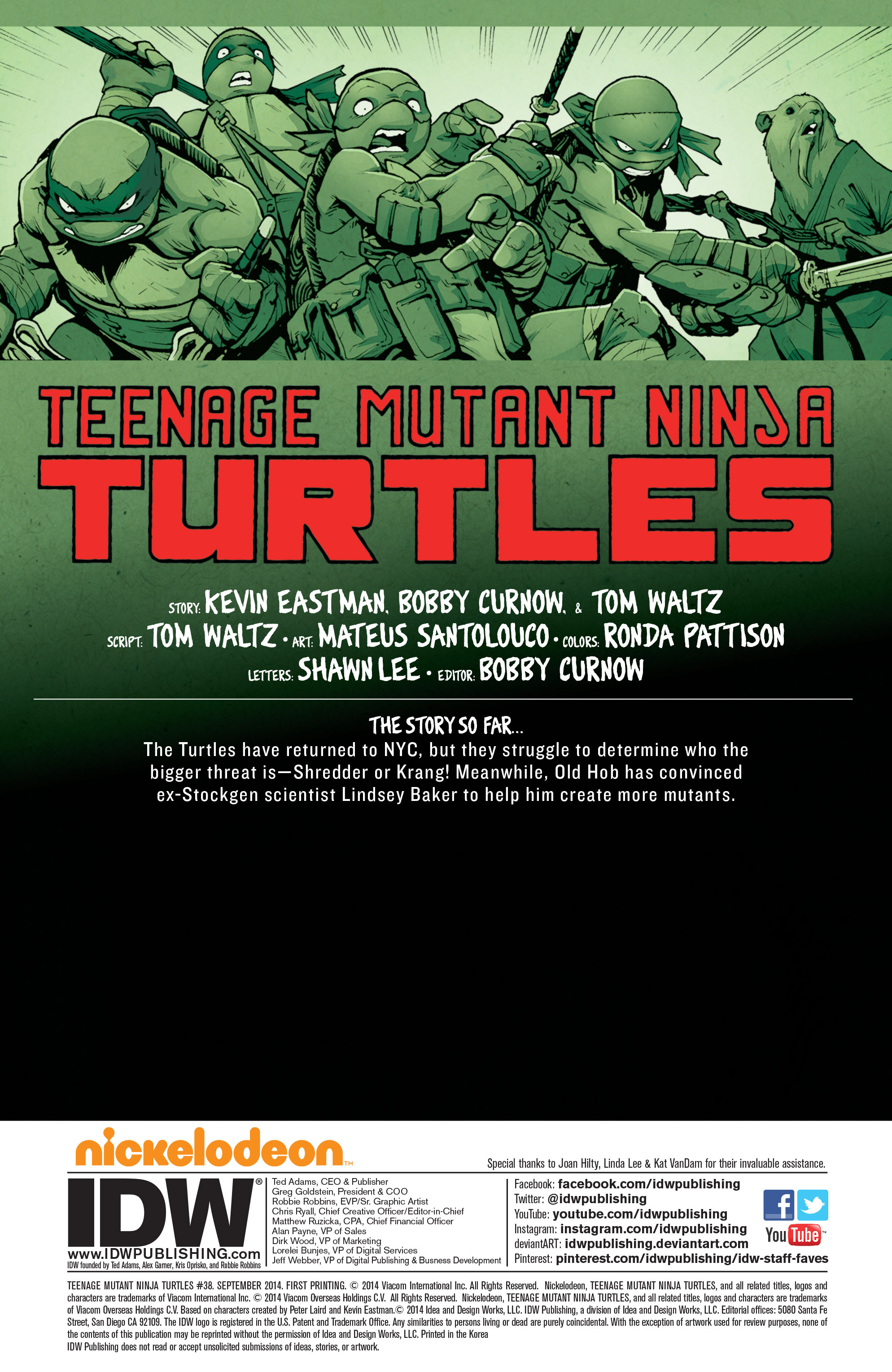 Read online Teenage Mutant Ninja Turtles (2011) comic -  Issue #38 - 5