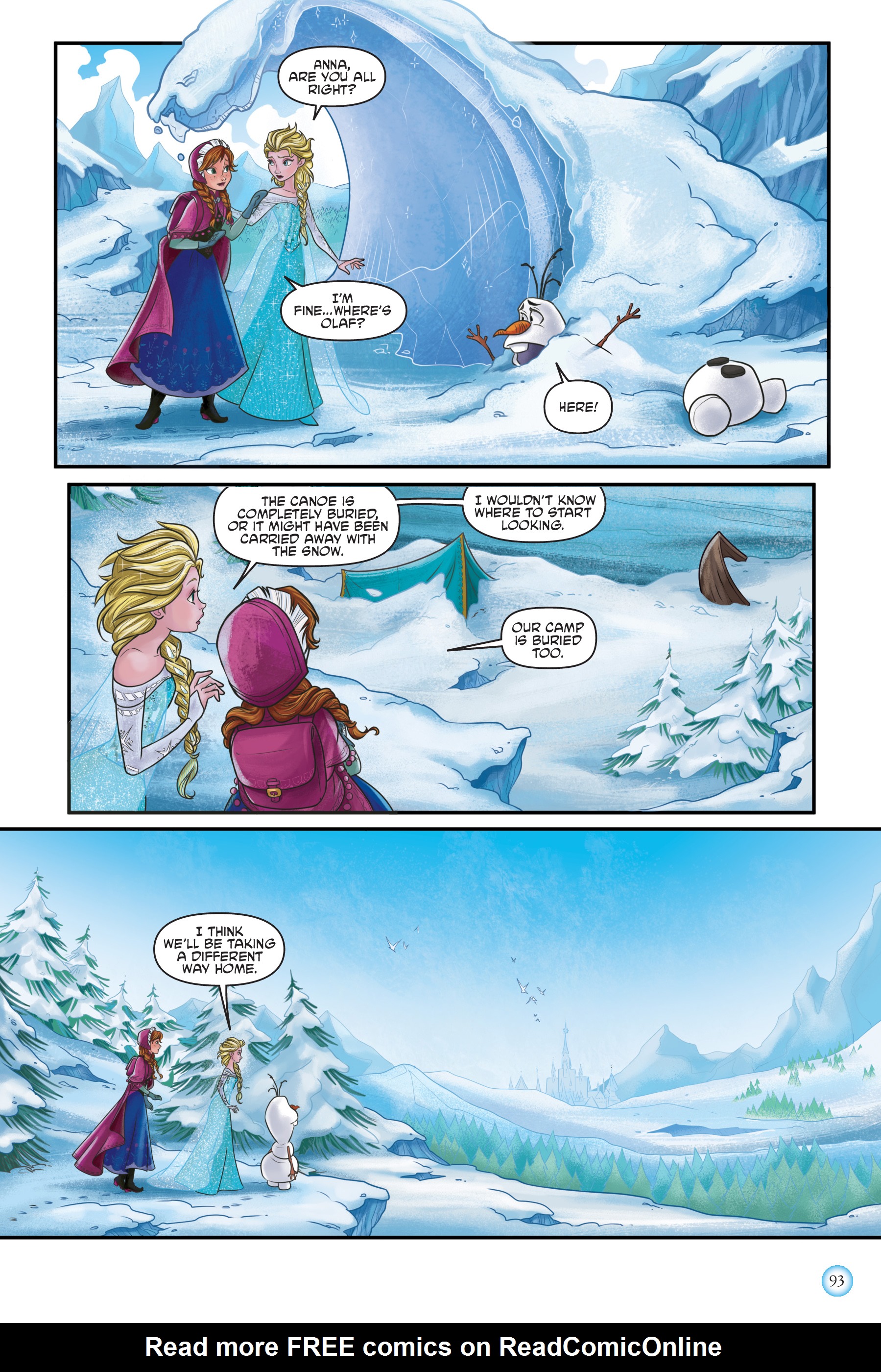 Read online Frozen Adventures: Snowy Stories comic -  Issue # TPB (Part 1) - 93
