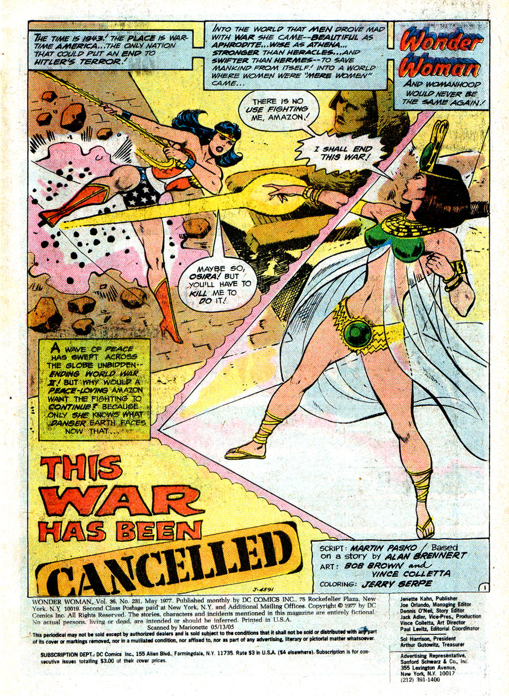 Read online Wonder Woman (1942) comic -  Issue #231 - 3
