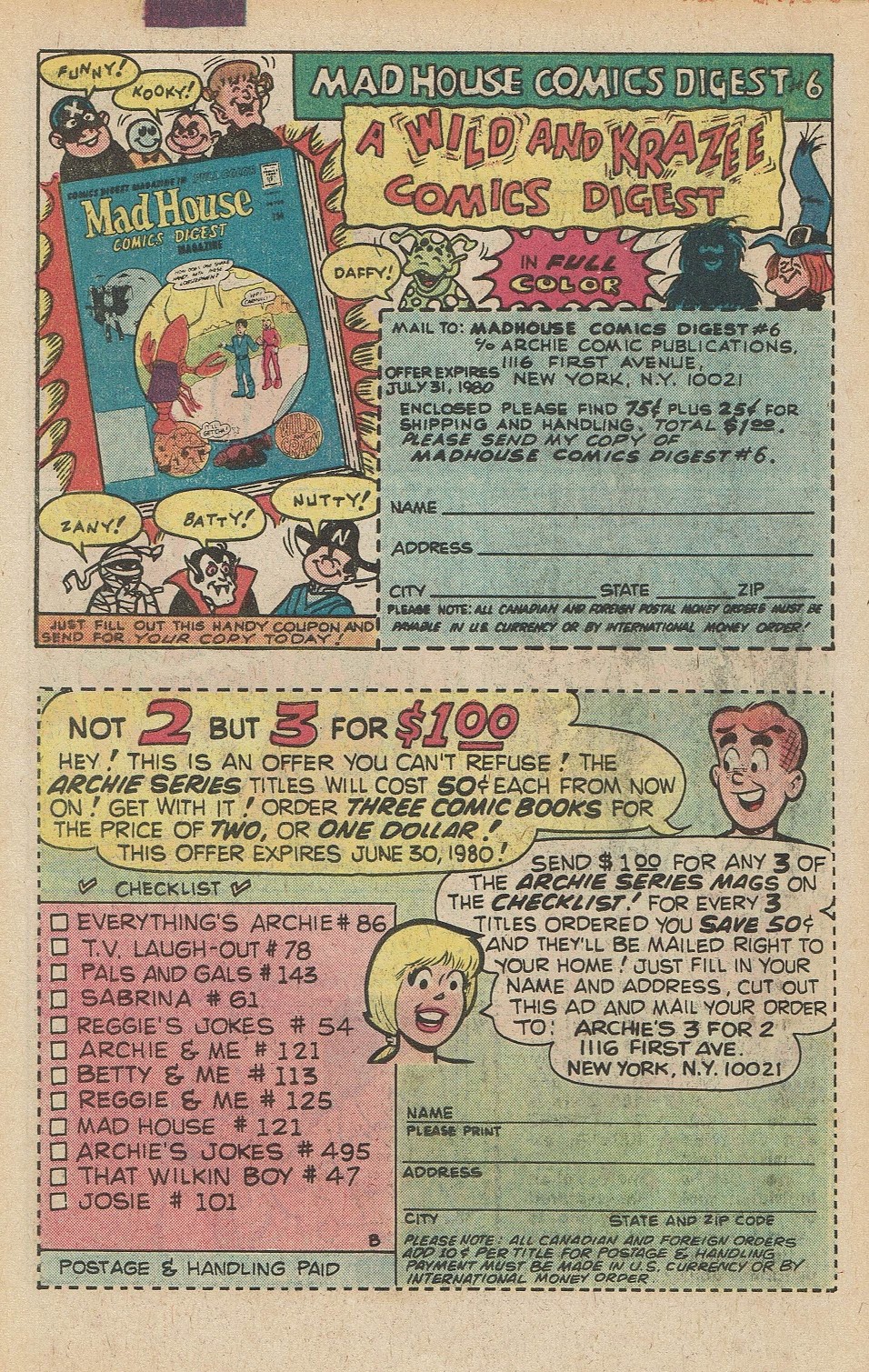 Read online Archie at Riverdale High (1972) comic -  Issue #73 - 34