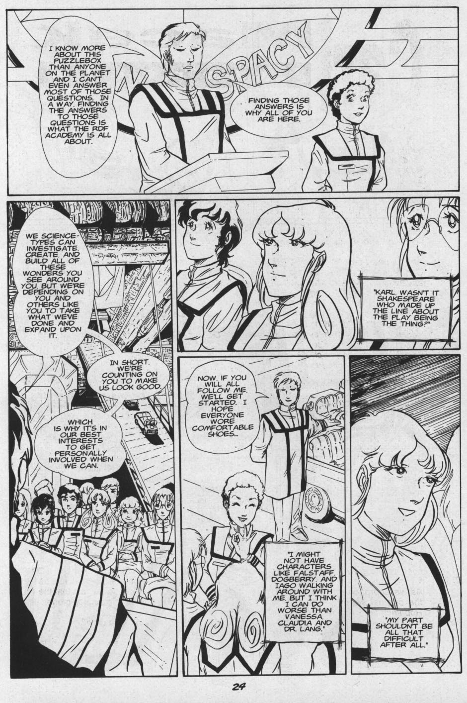 Read online Robotech Academy Blues comic -  Issue #2 - 26