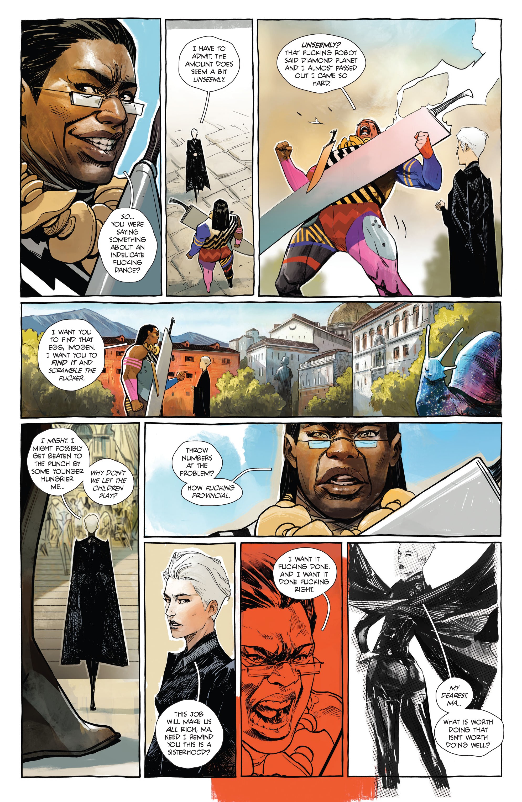 Read online Decorum comic -  Issue #6 - 15