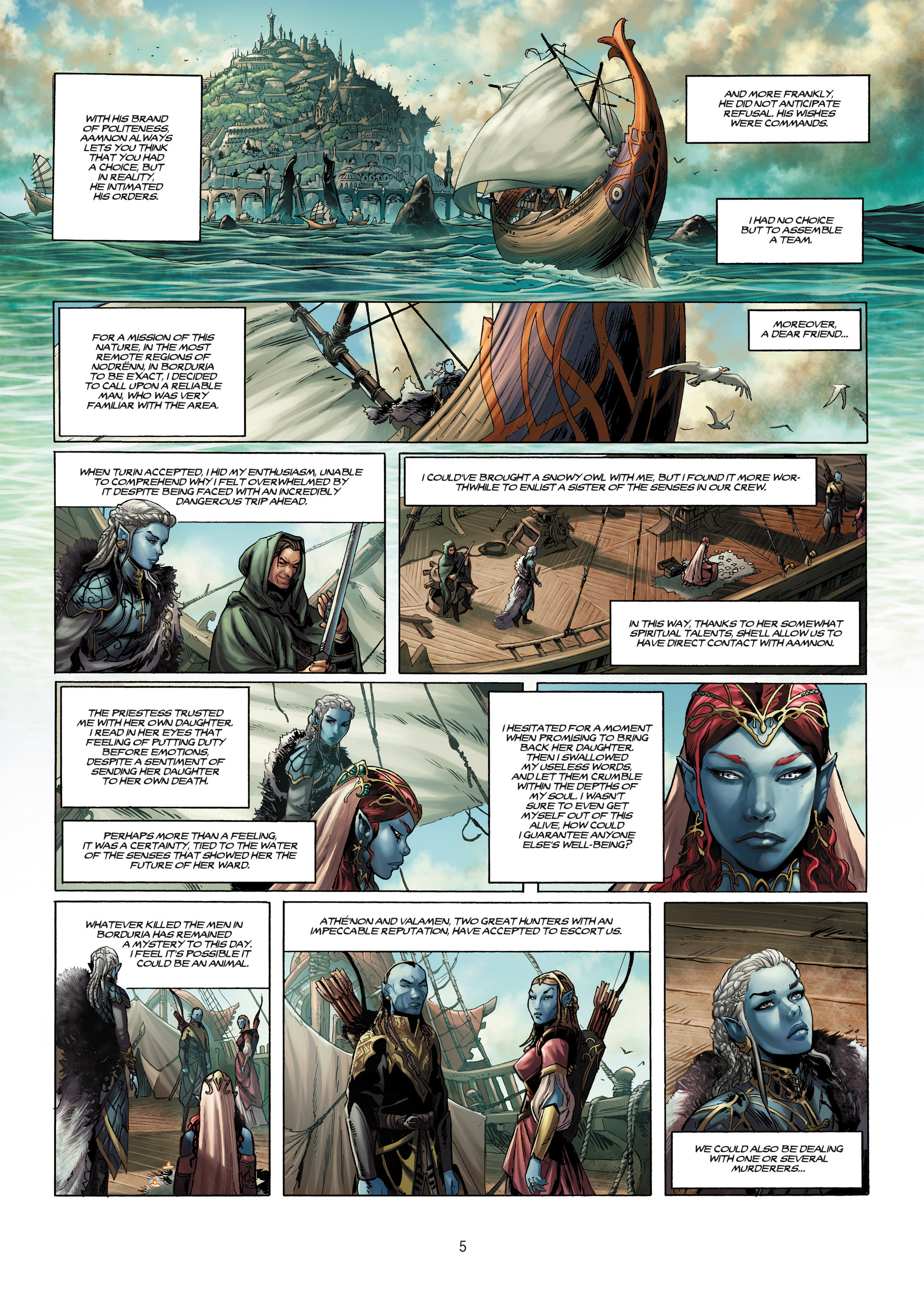 Read online Elves comic -  Issue #6 - 5