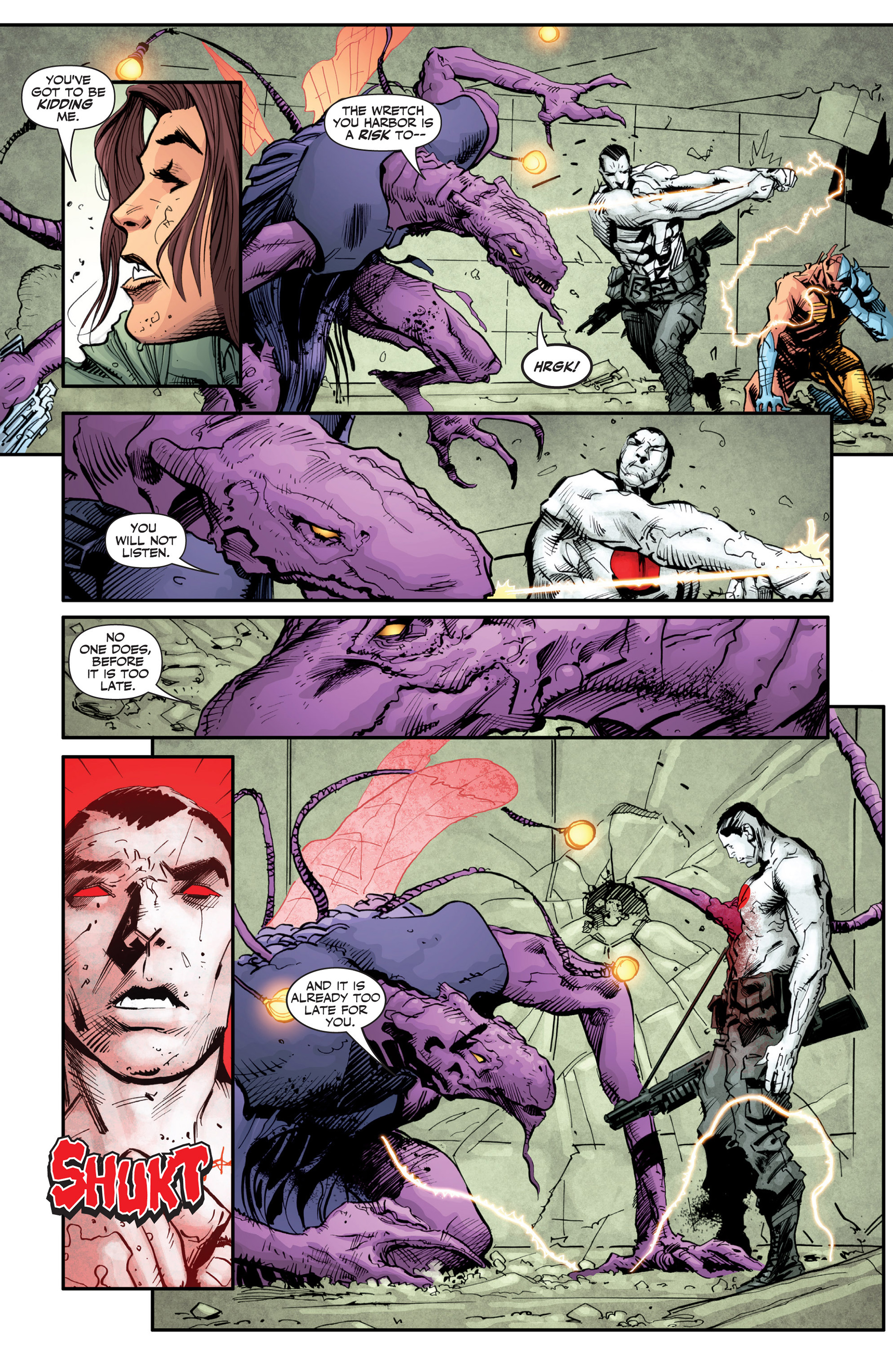 Read online Armor Hunters: Bloodshot comic -  Issue #2 - 8
