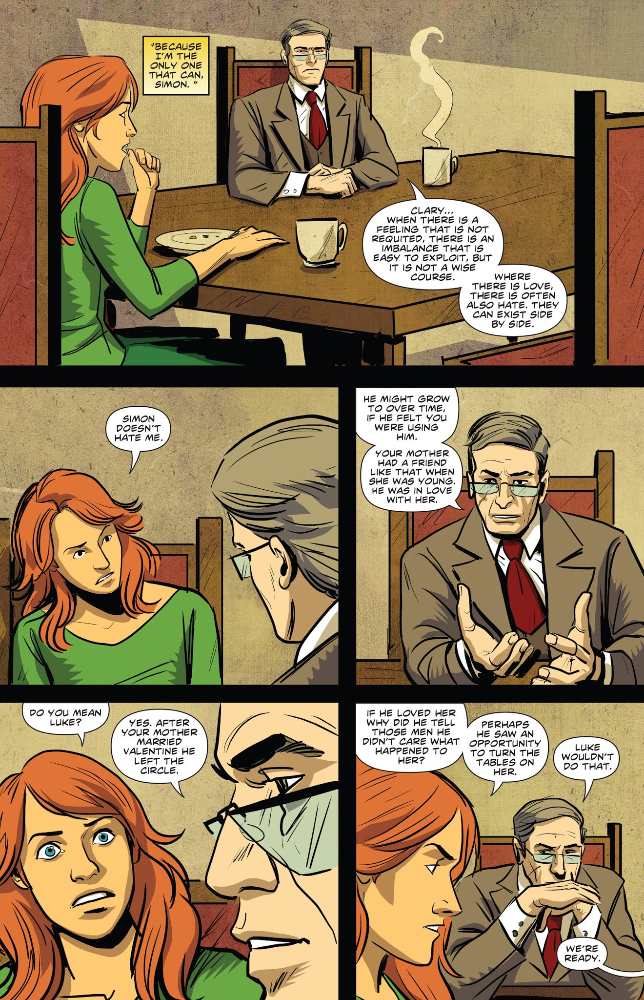 Read online The Mortal Instruments: City of Bones comic -  Issue #7 - 23