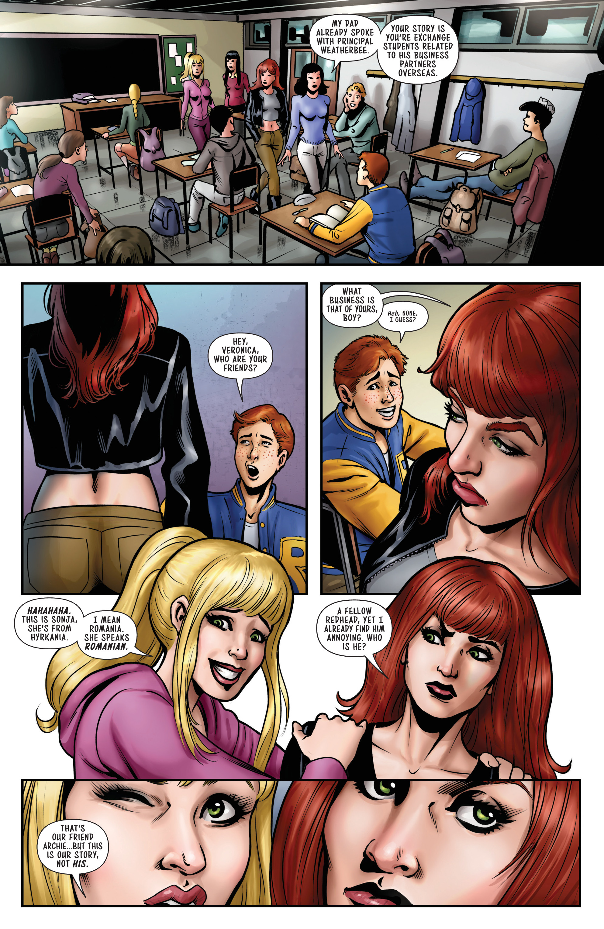 Read online Red Sonja and Vampirella Meet Betty and Veronica comic -  Issue #1 - 22