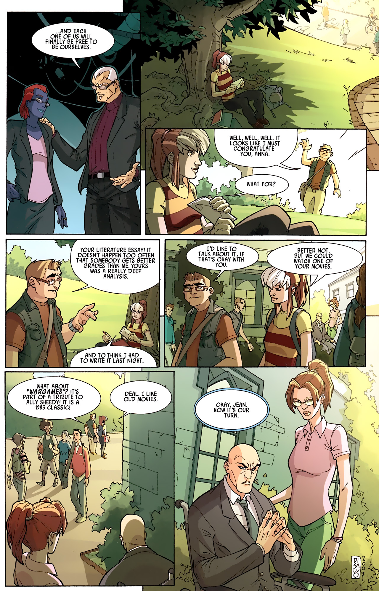 Read online X-Campus comic -  Issue #1 - 50