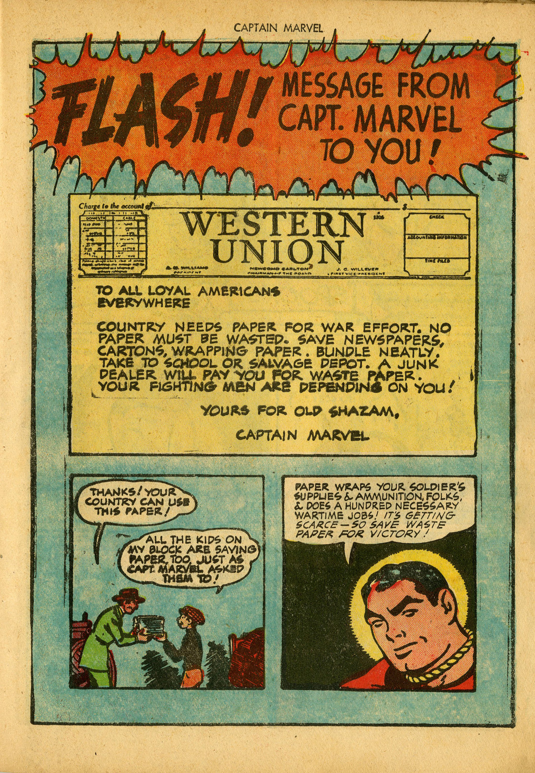 Read online Captain Marvel Adventures comic -  Issue #34 - 15