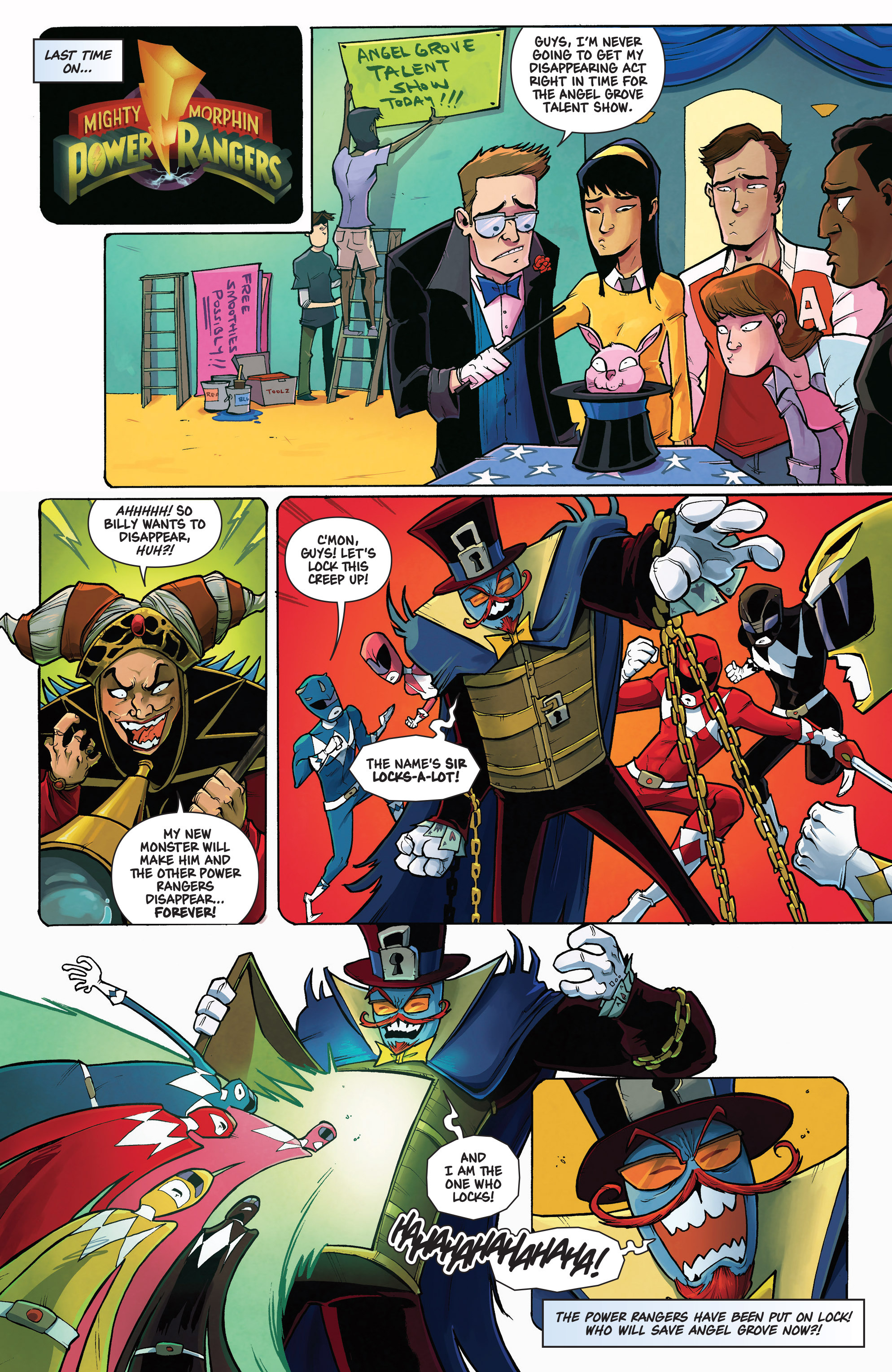 Read online Mighty Morphin Power Rangers comic -  Issue # _Annual 1 - 9