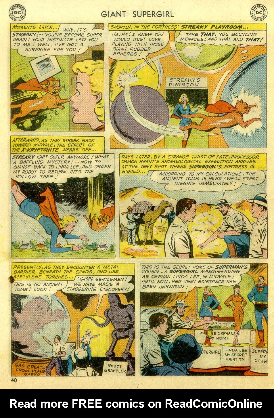 Read online Action Comics (1938) comic -  Issue #334 - 42