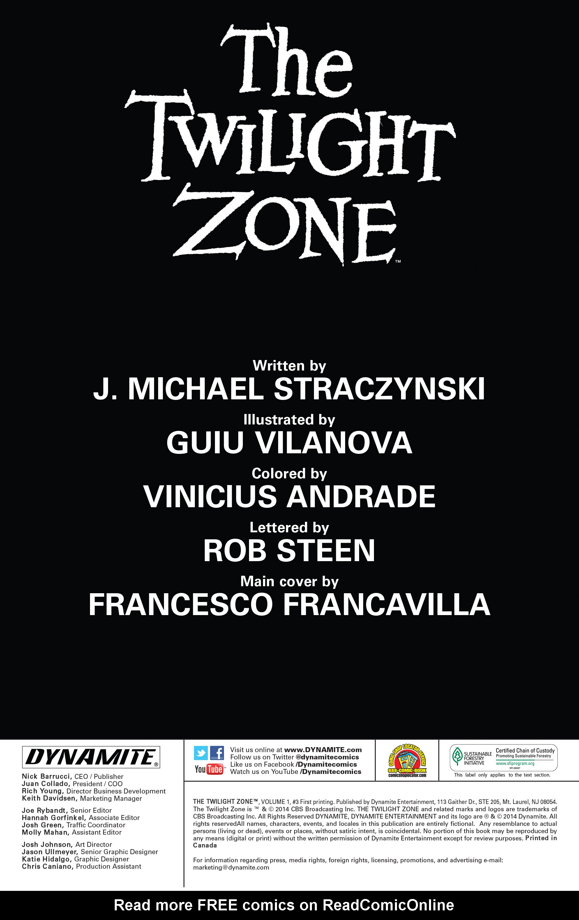 Read online The Twilight Zone (2013) comic -  Issue #3 - 2