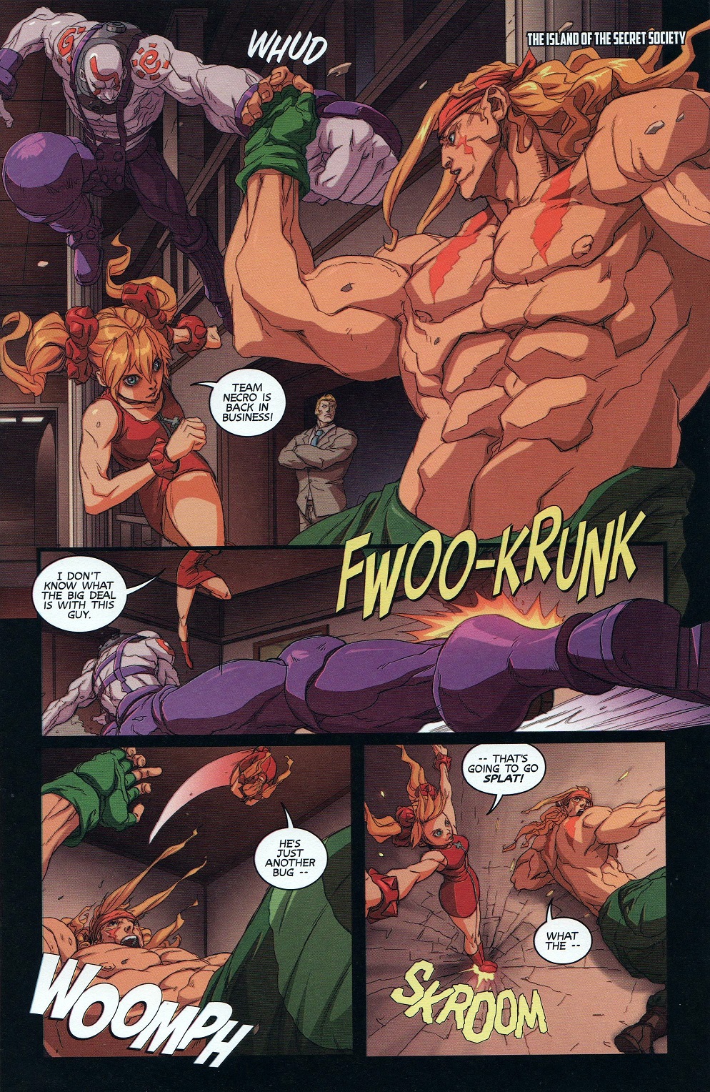 Read online Street Fighter Unlimited comic -  Issue #9 - 5