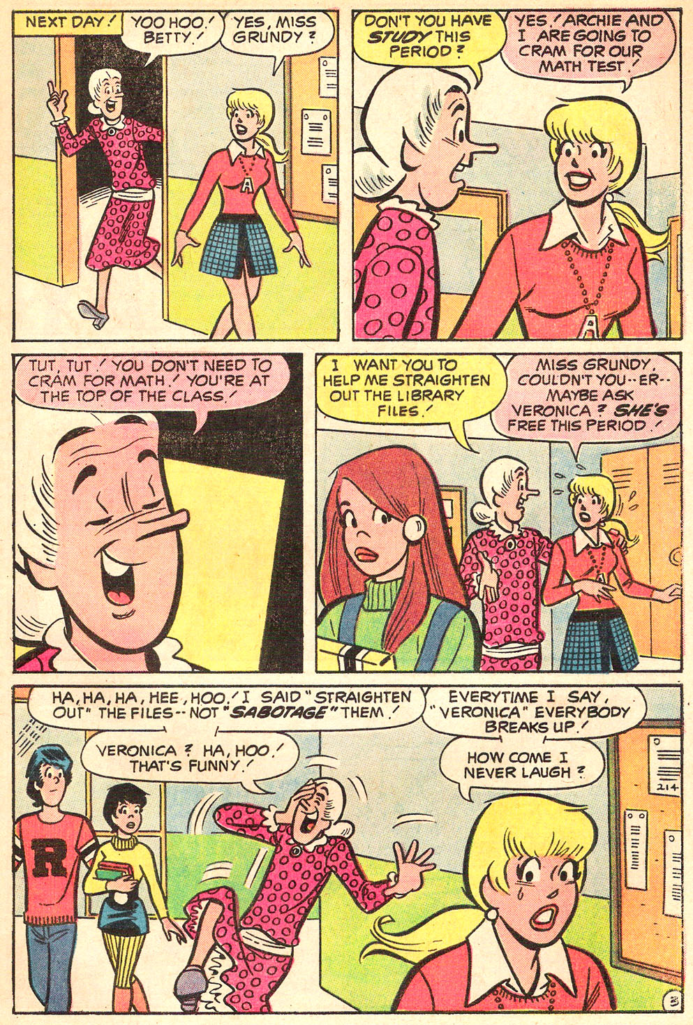 Read online Archie's Girls Betty and Veronica comic -  Issue #195 - 5