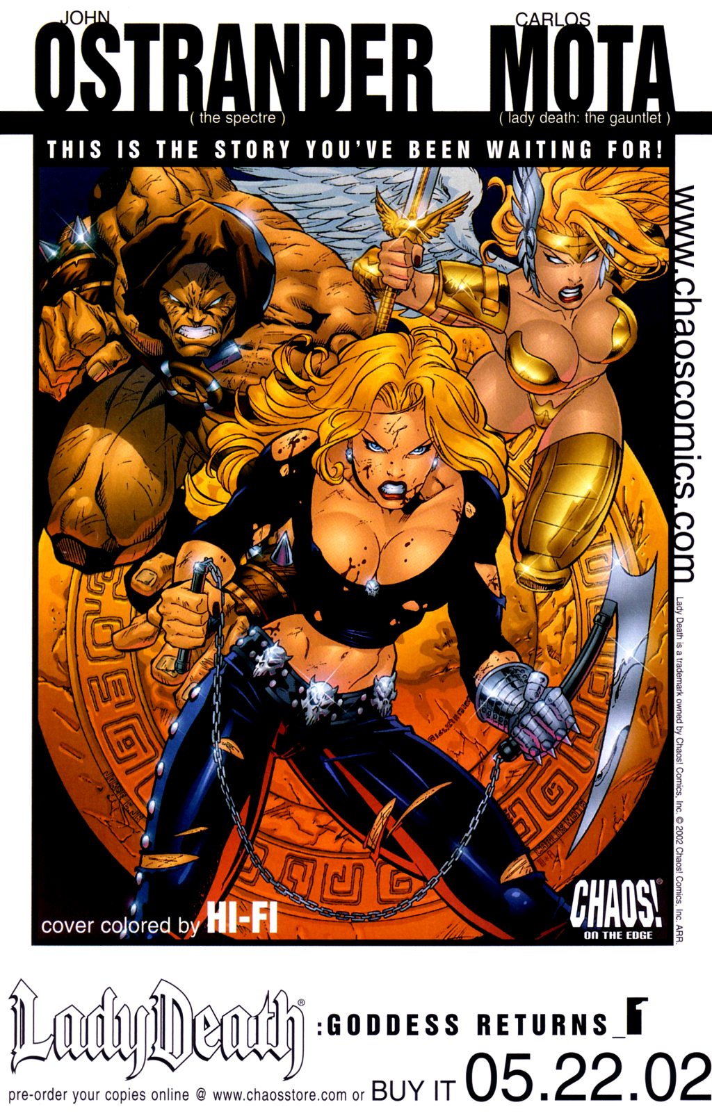 Read online Lady Death / Chastity / Bad Kitty: United comic -  Issue # Full - 22
