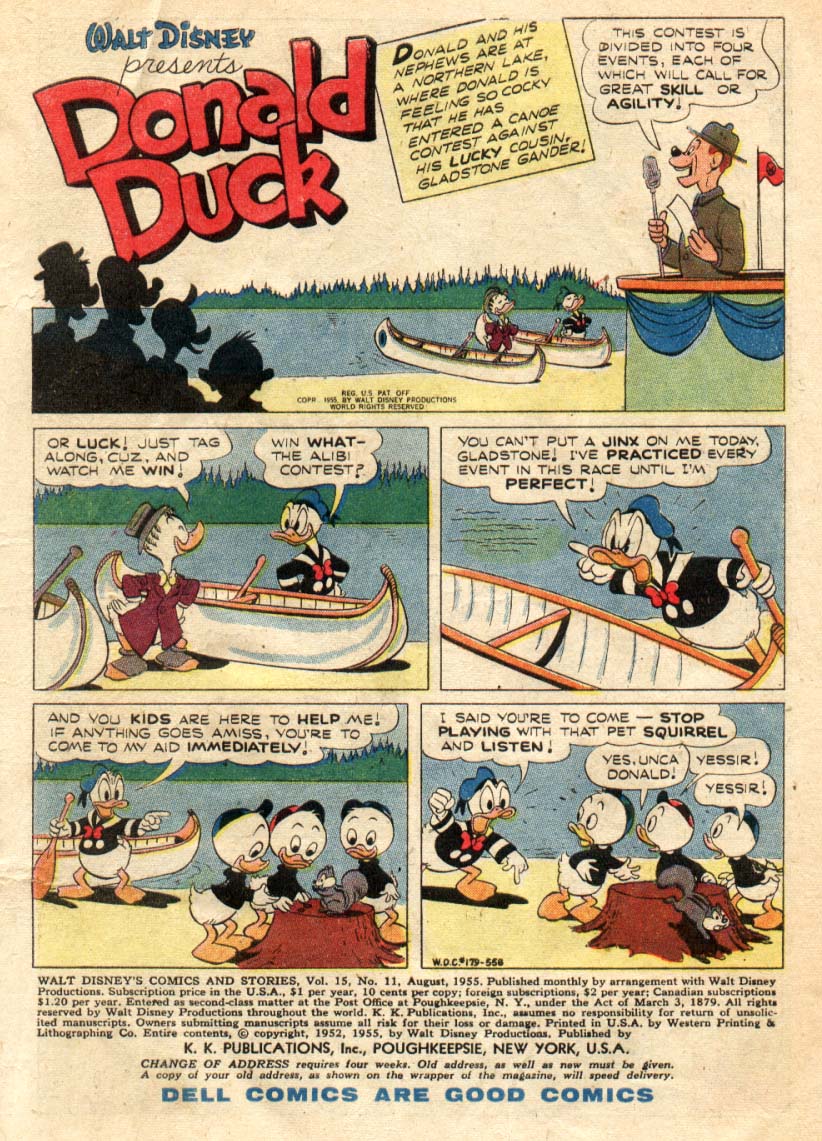 Read online Walt Disney's Comics and Stories comic -  Issue #179 - 3