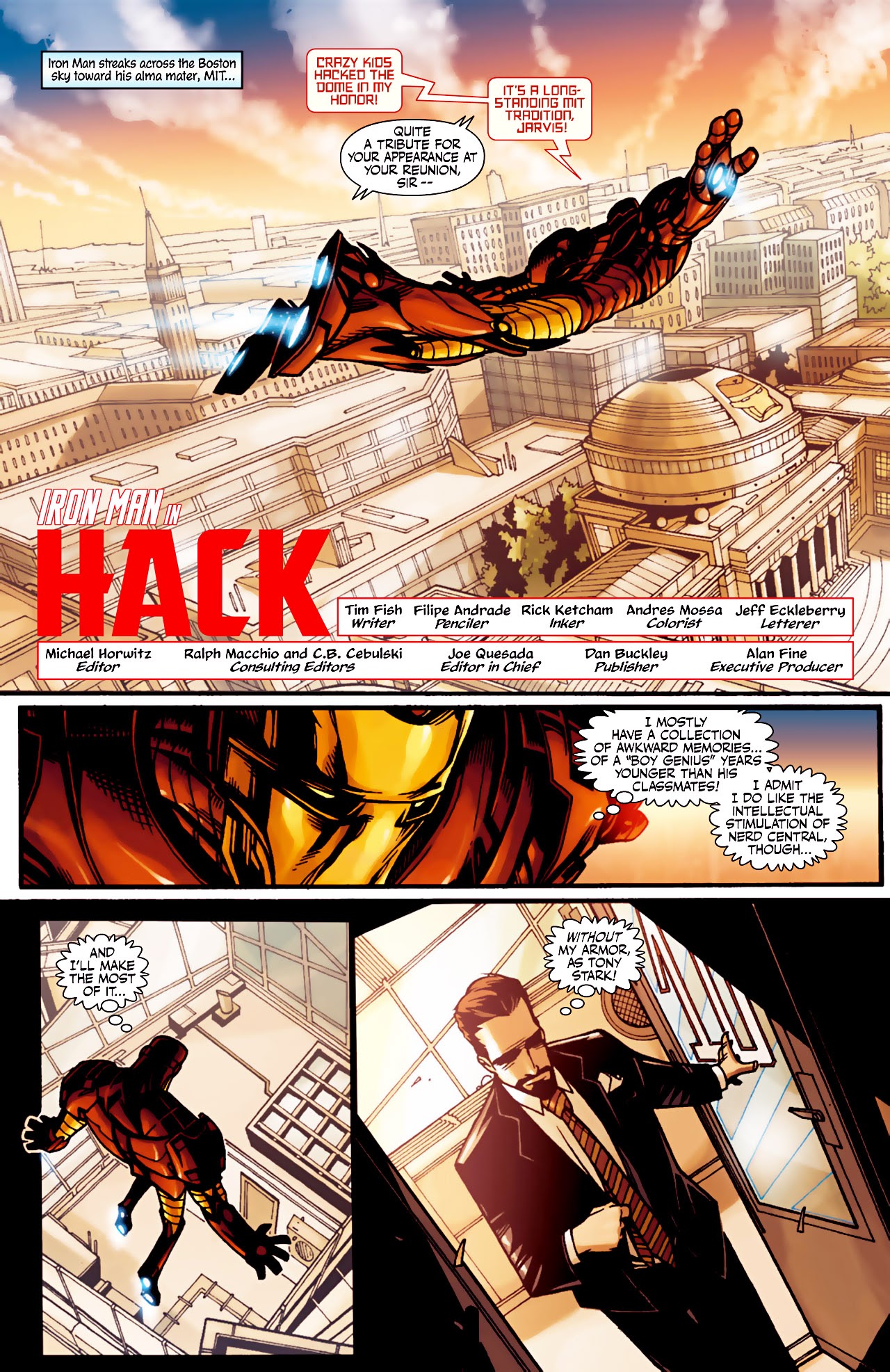 Read online Iron Man: Hack comic -  Issue # Full - 2