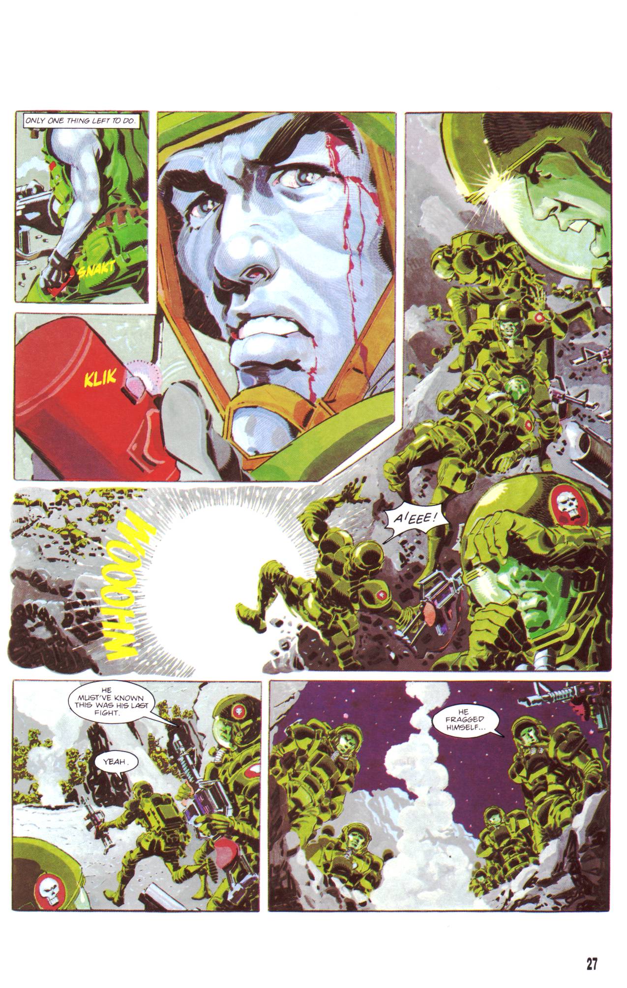 Read online Rogue Trooper:  The Final Warrior comic -  Issue #9 - 28