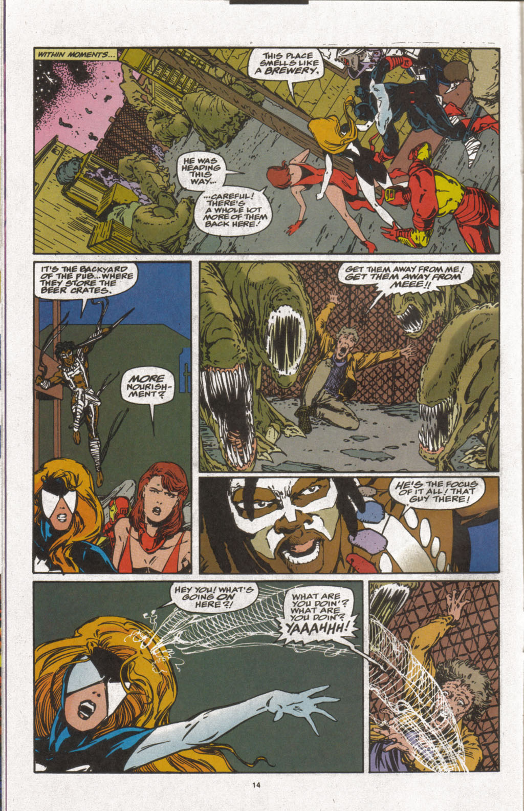 Read online Force Works comic -  Issue #9 - 10