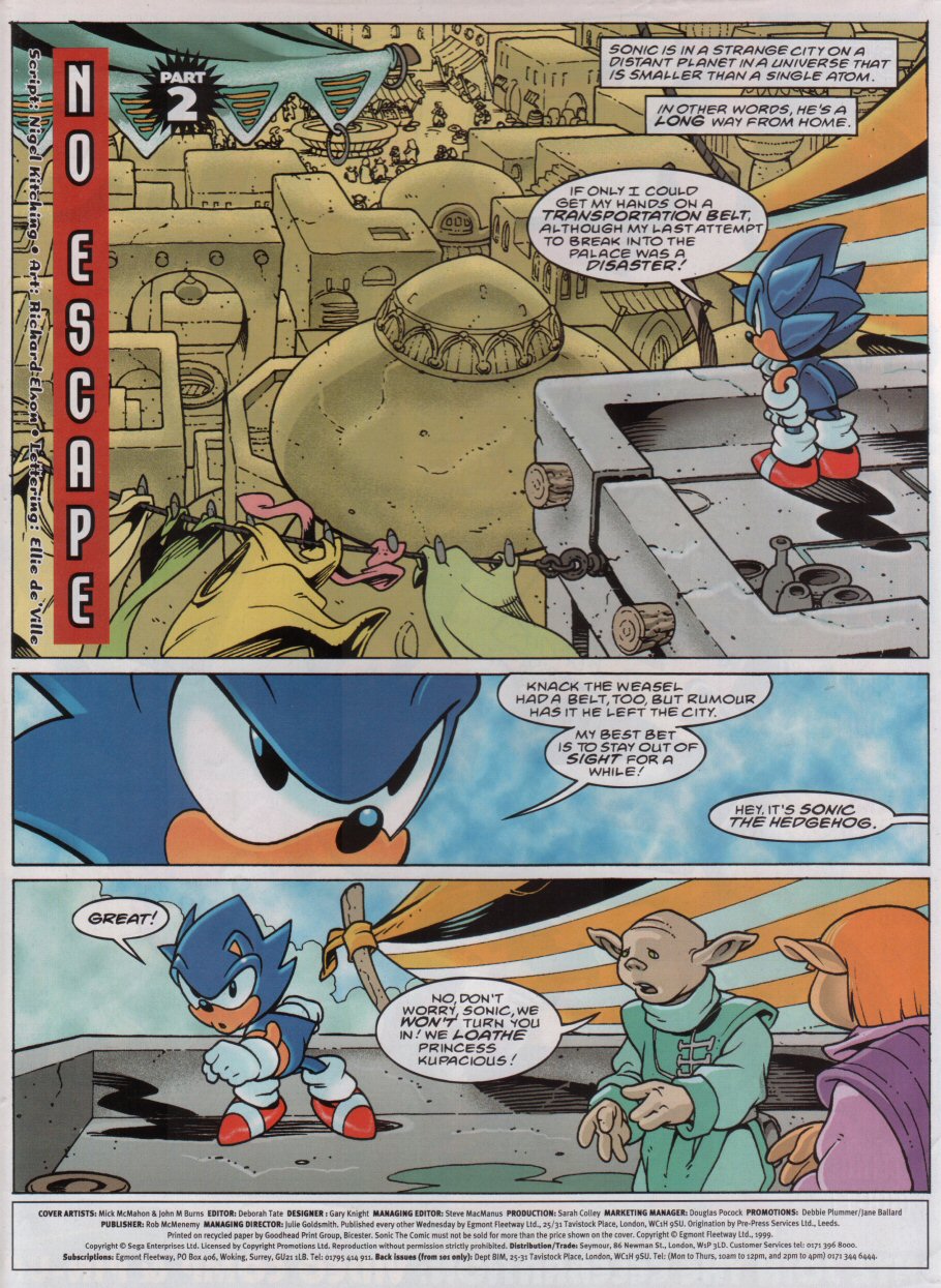 Read online Sonic the Comic comic -  Issue #157 - 2