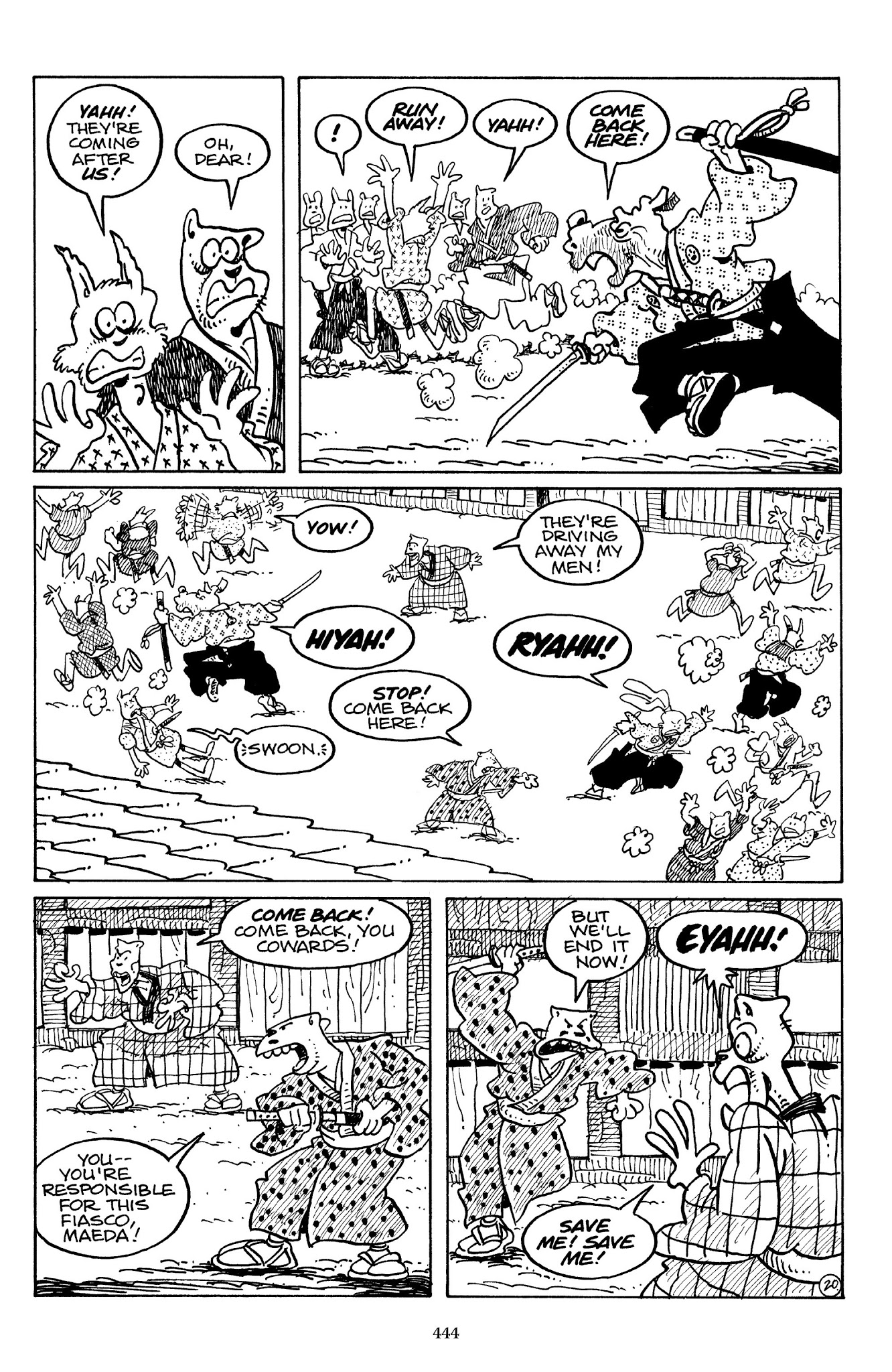 Read online The Usagi Yojimbo Saga comic -  Issue # TPB 3 - 440