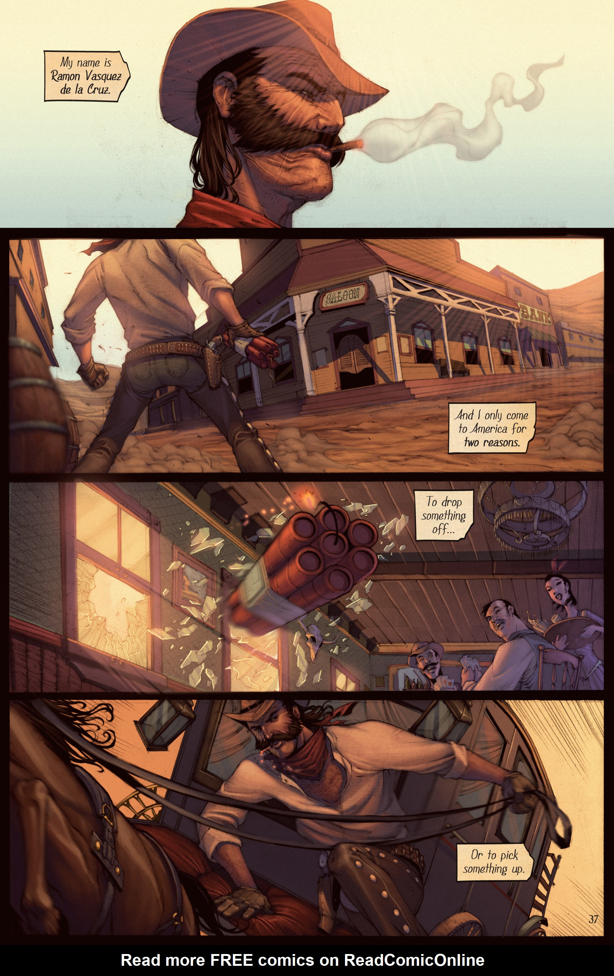 Read online Outlaw Territory comic -  Issue # TPB 1 (Part 1) - 37