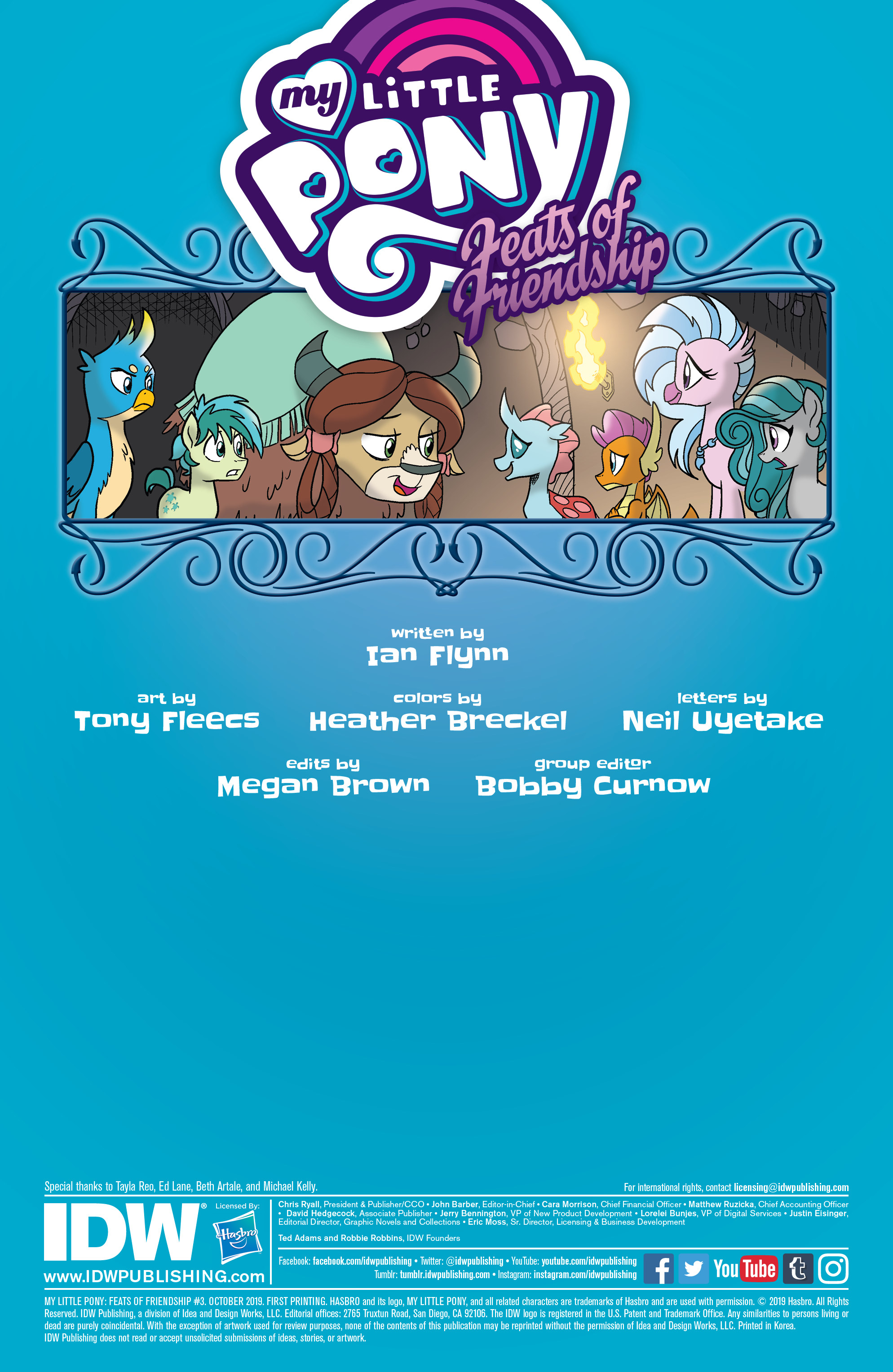 Read online My Little Pony: Feats of Friendship comic -  Issue #3 - 2