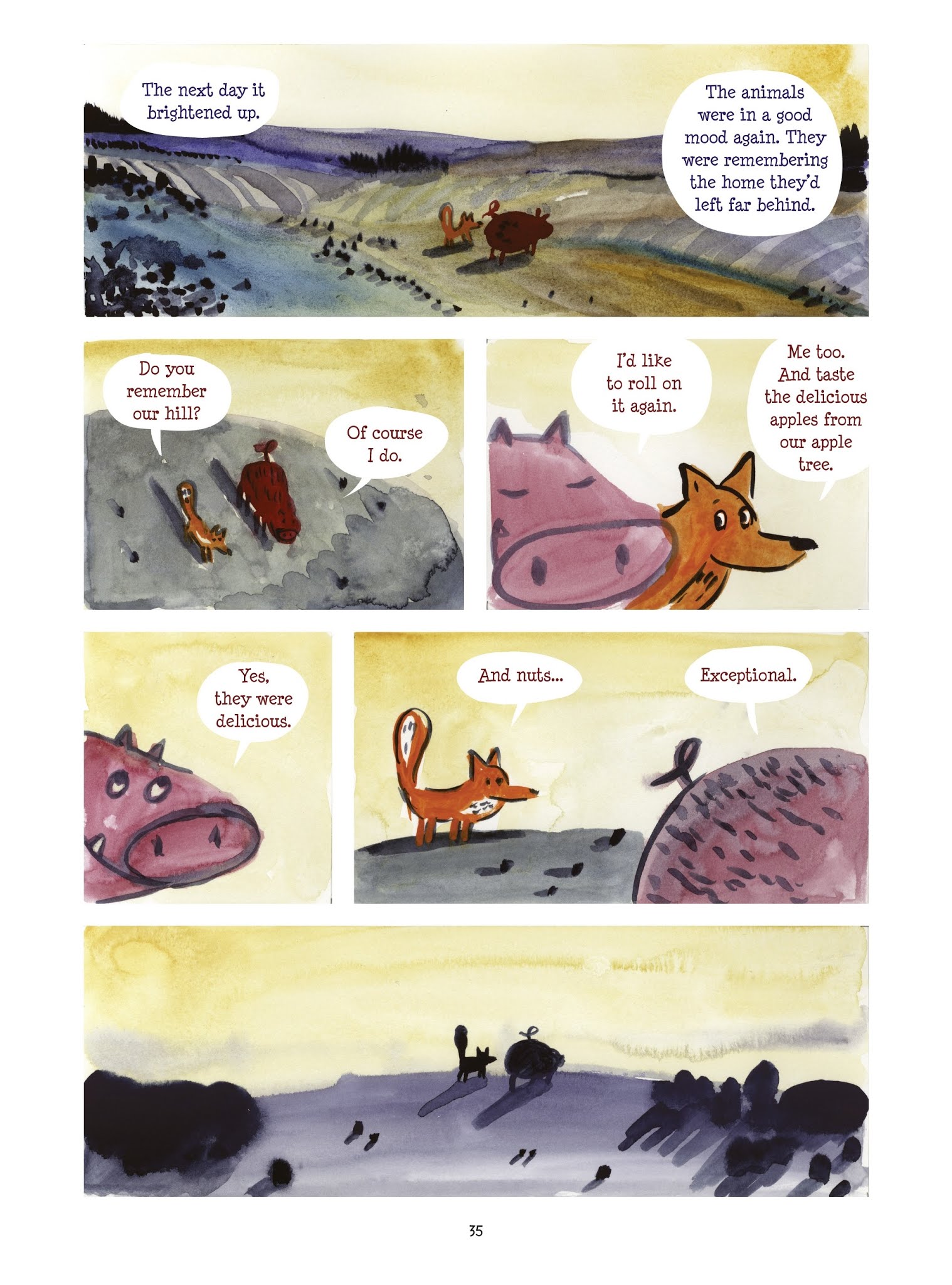 Read online Tiny Fox and Great Boar comic -  Issue #2 - 35