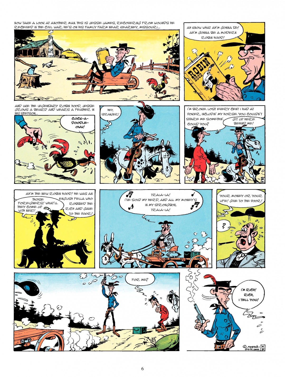 Read online A Lucky Luke Adventure comic -  Issue #4 - 8