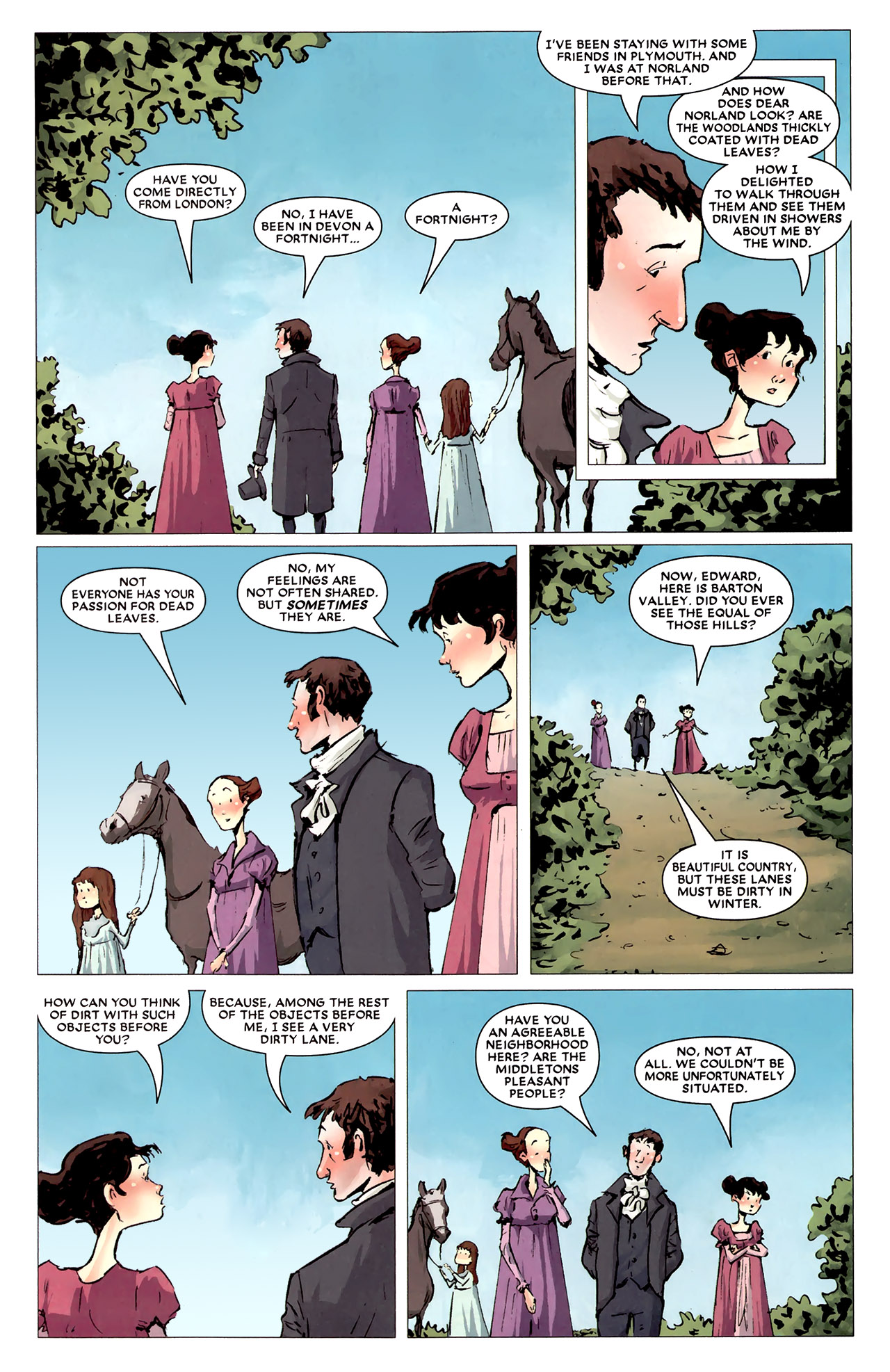 Read online Sense & Sensibility comic -  Issue #3 - 6