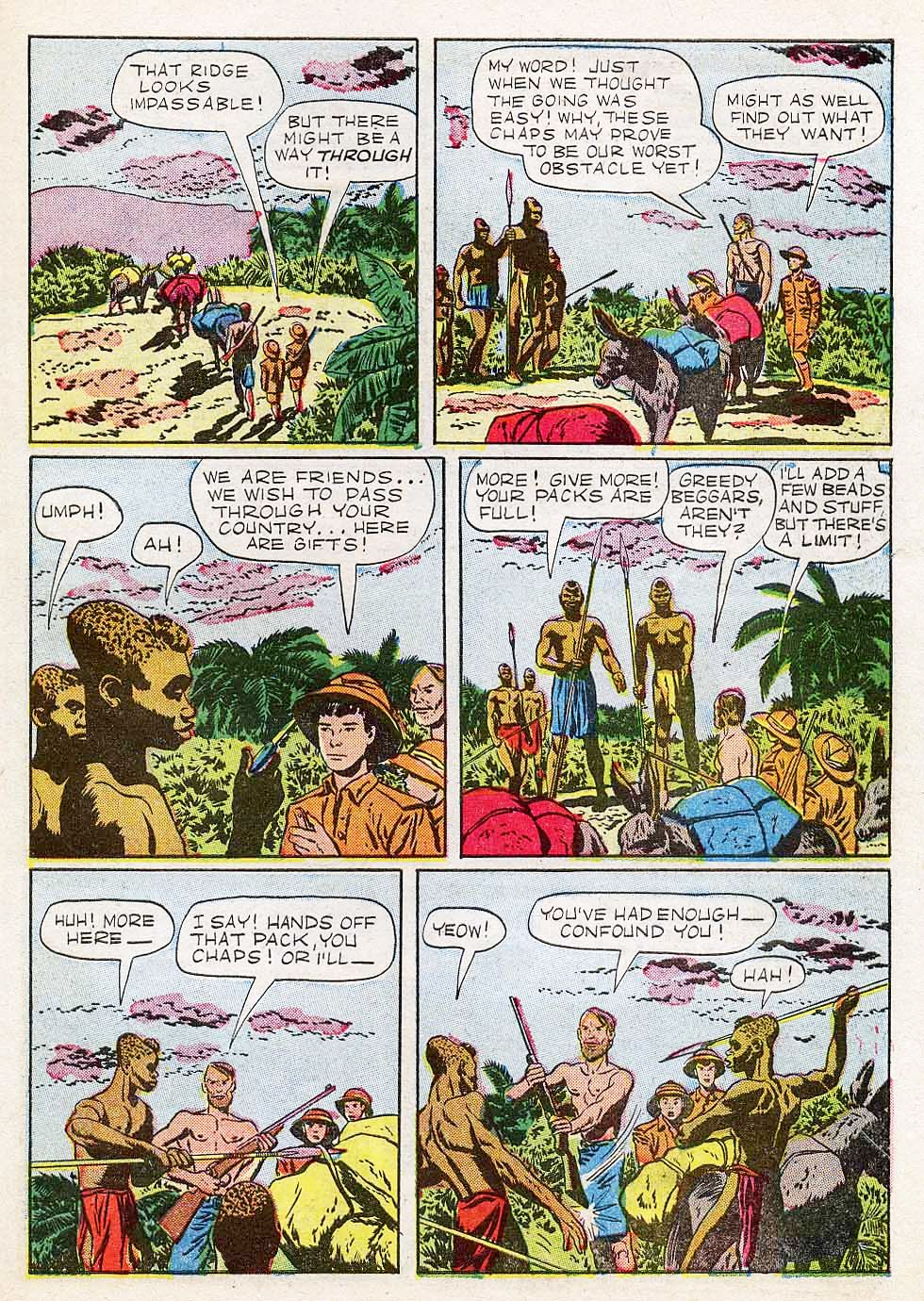 Read online Tarzan (1948) comic -  Issue #21 - 47