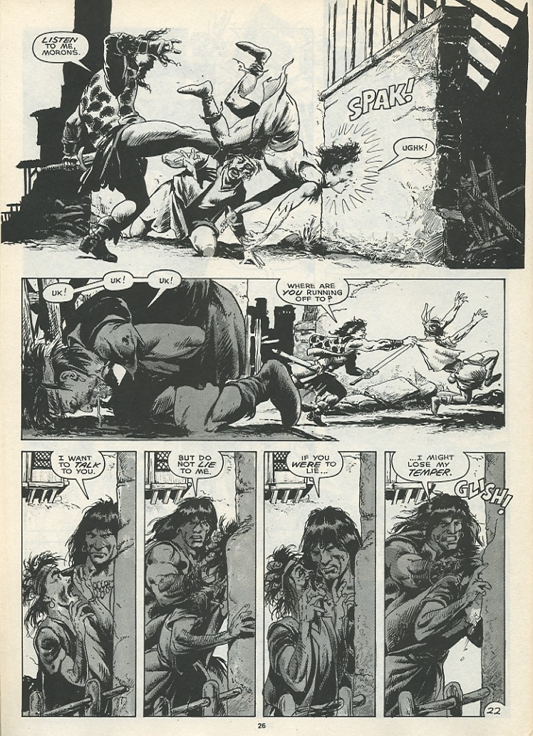 Read online The Savage Sword Of Conan comic -  Issue #165 - 28