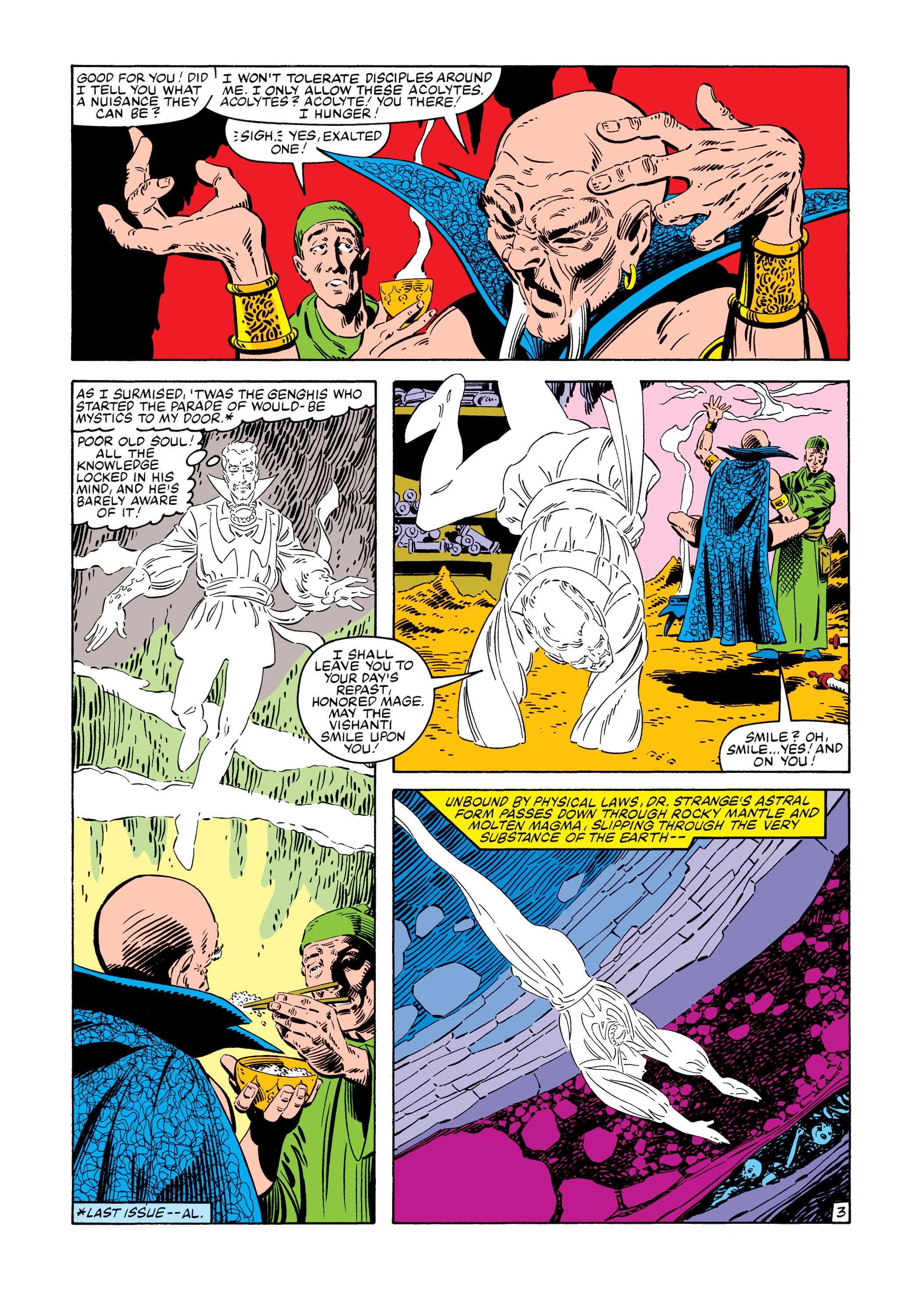 Read online Marvel Masterworks: Doctor Strange comic -  Issue # TPB 10 (Part 1) - 10