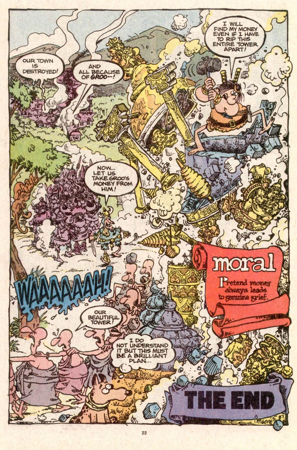 Read online Sergio Aragonés Groo the Wanderer comic -  Issue #32 - 22