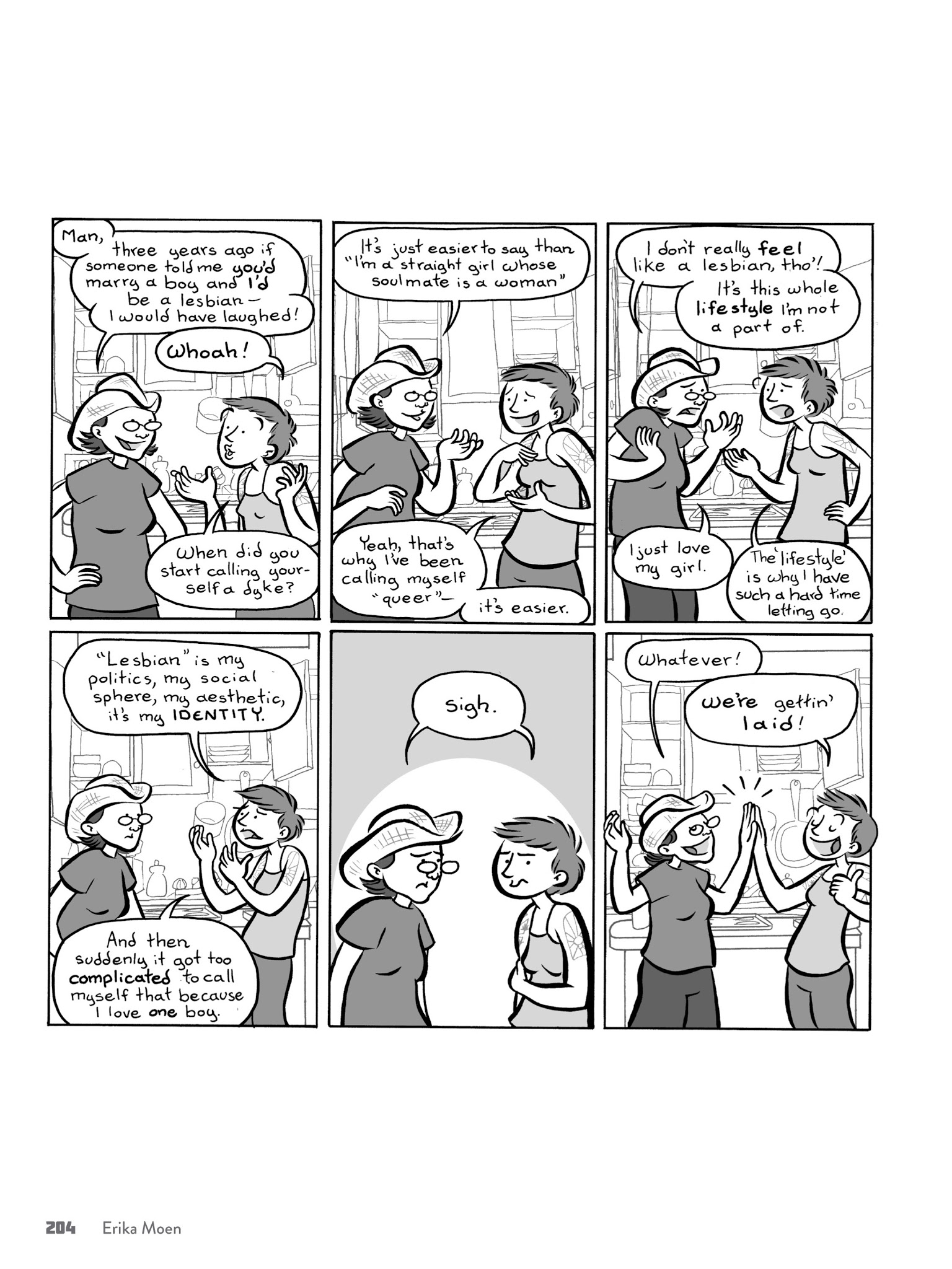 Read online No Straight Lines: Four Decades of Queer Comics comic -  Issue # TPB - 217