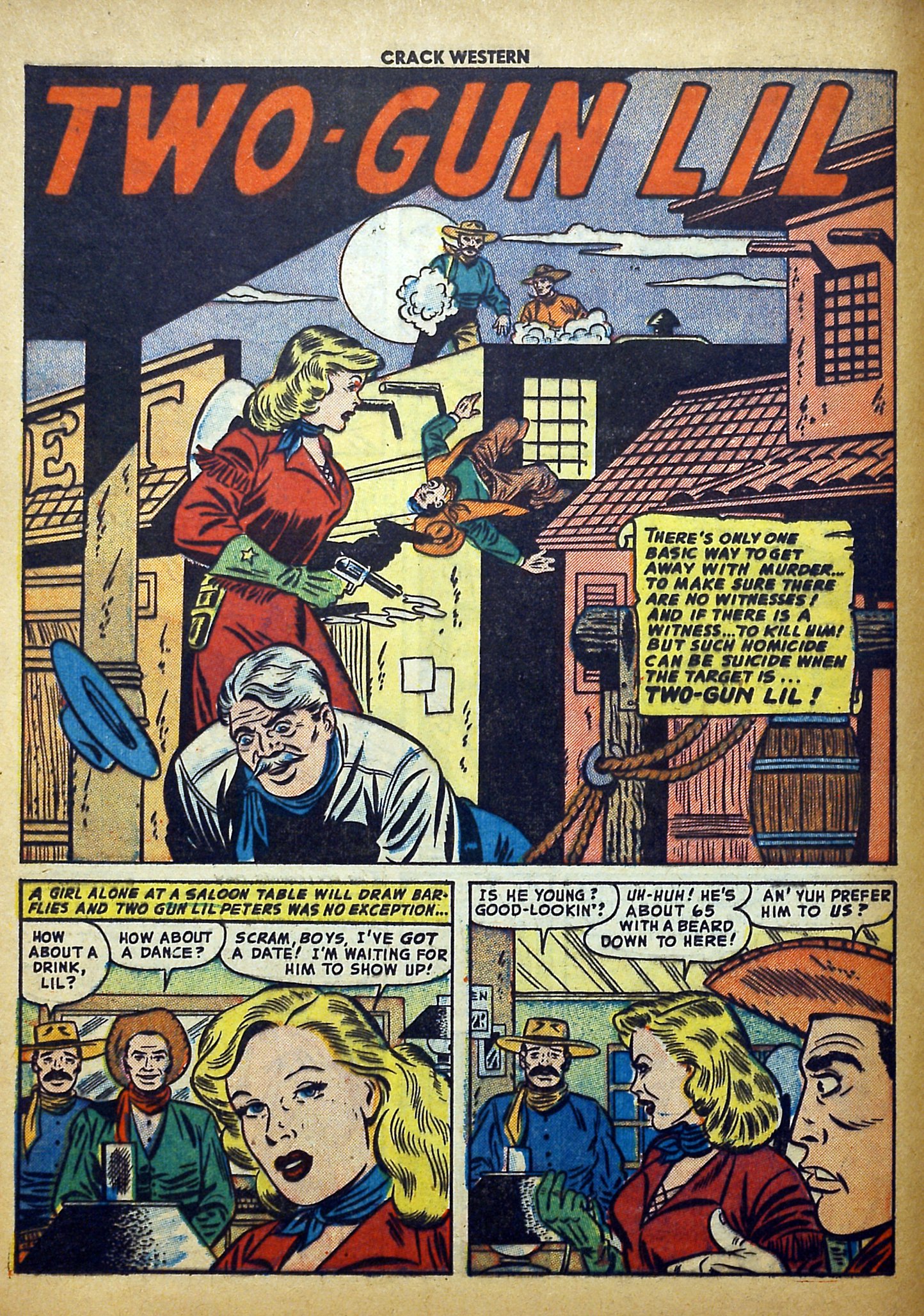 Read online Crack Western comic -  Issue #81 - 12