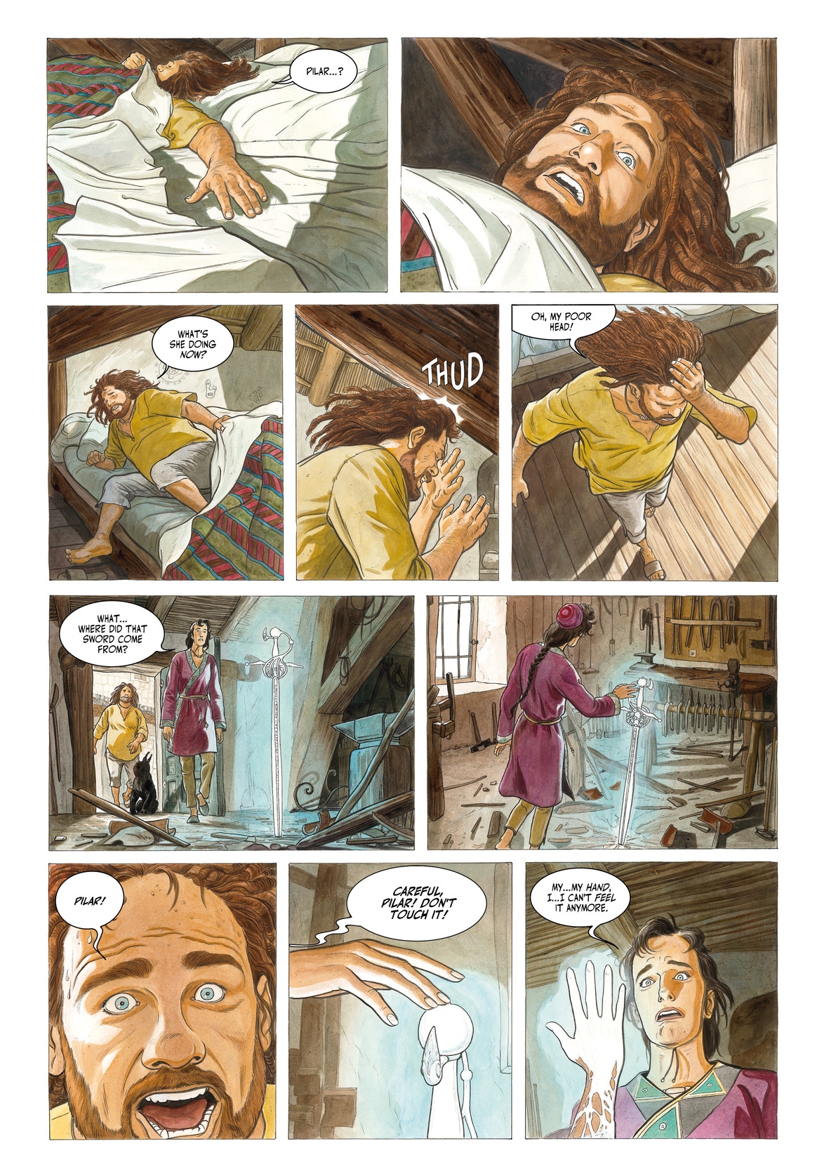 Read online The Swords of Glass comic -  Issue #3 - 6