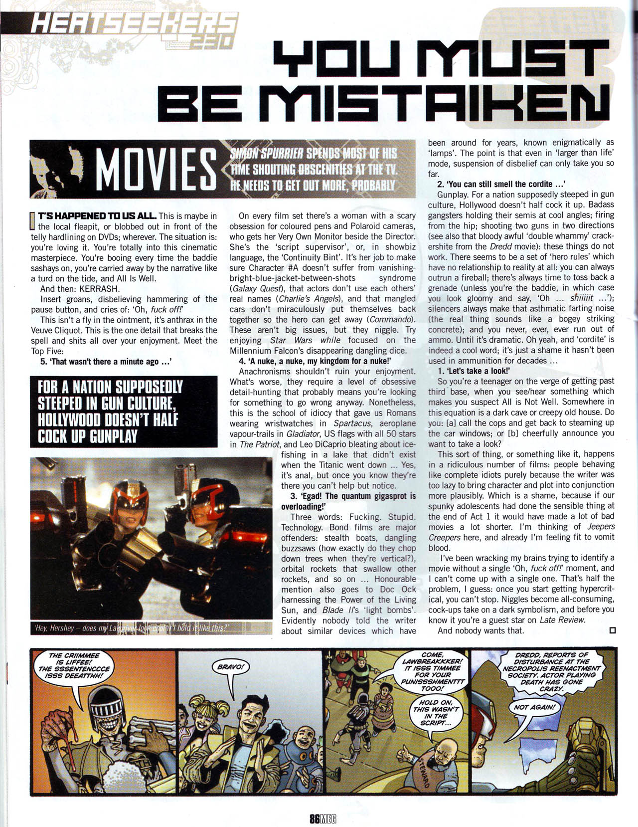 Read online Judge Dredd Megazine (Vol. 5) comic -  Issue #230 - 86