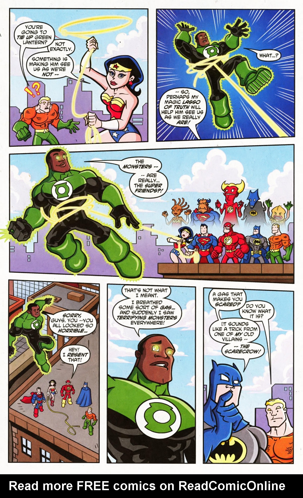 Read online Super Friends comic -  Issue #8 - 17