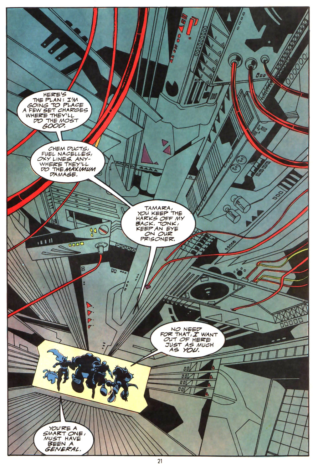 Read online Alien Legion (1987) comic -  Issue #11 - 23