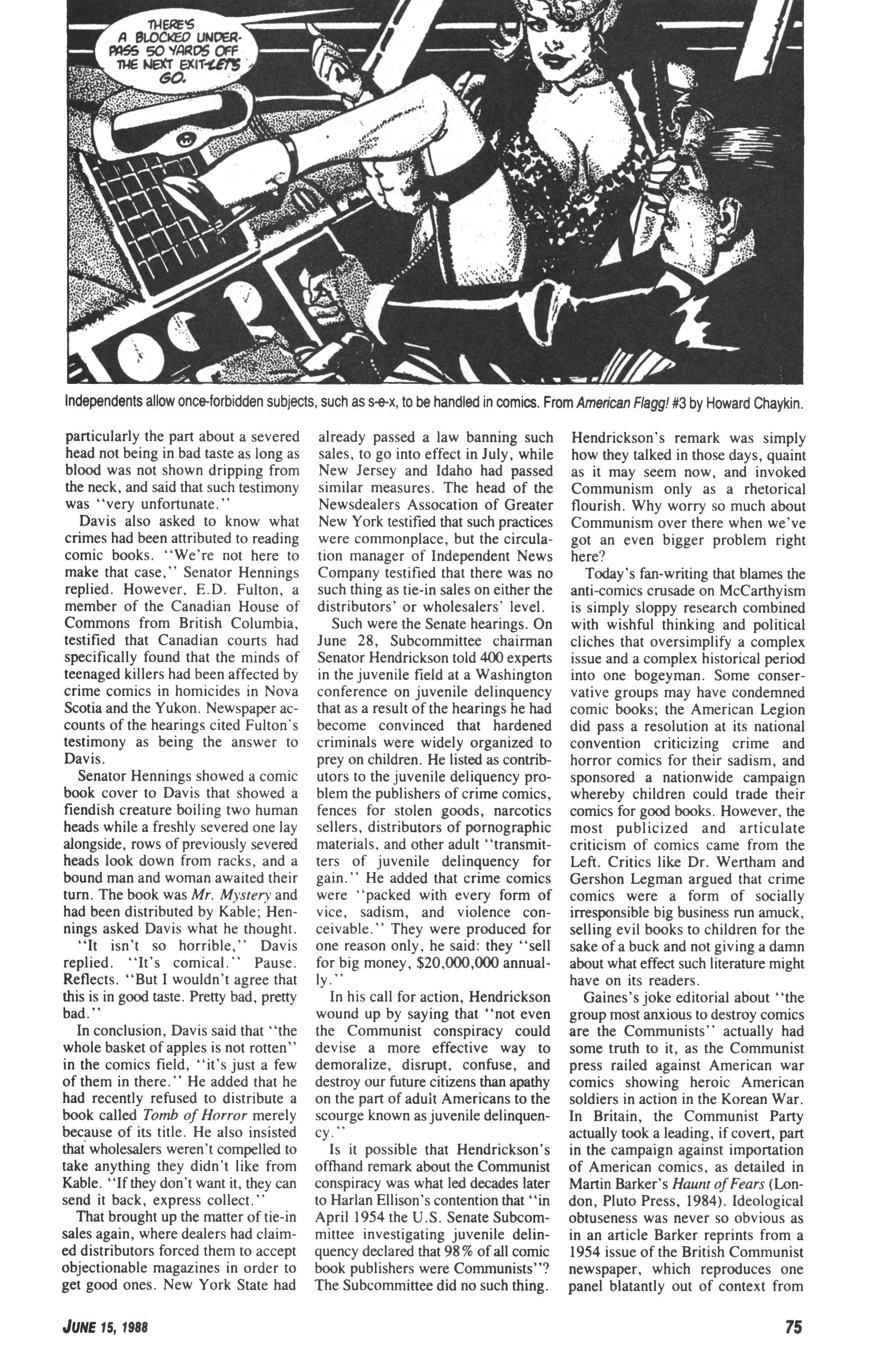Read online Amazing Heroes comic -  Issue #143 - 75