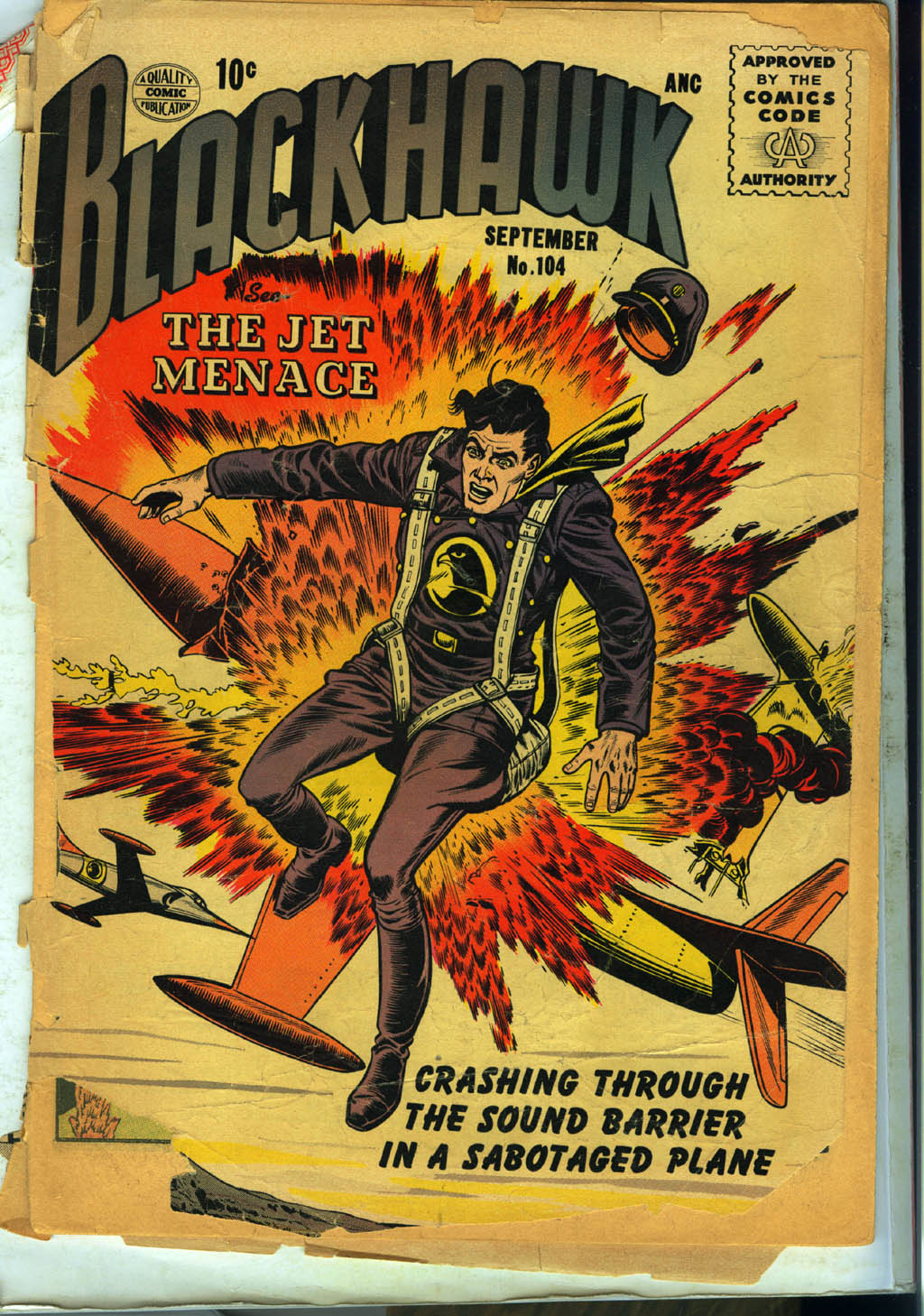 Read online Blackhawk (1957) comic -  Issue #104 - 1