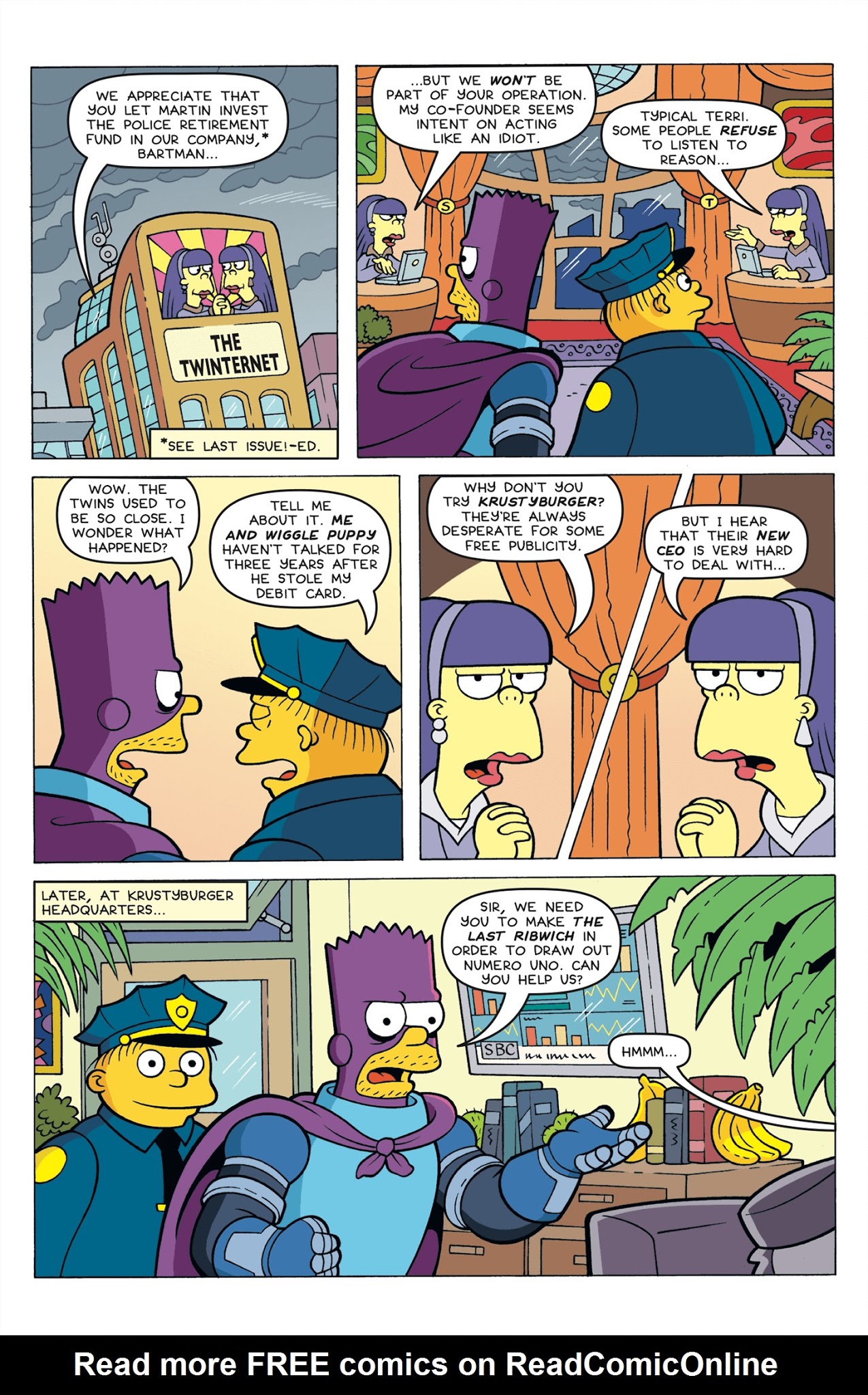 Read online Simpsons One-Shot Wonders: Bartman Spectacularly Super Secret Saga comic -  Issue #2 - 9