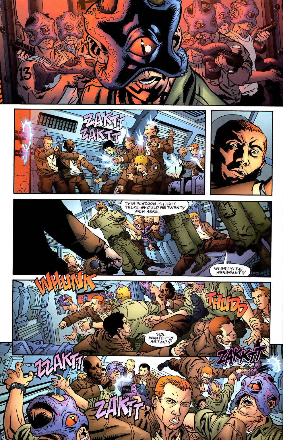 Read online Human Defense Corps comic -  Issue #2 - 7